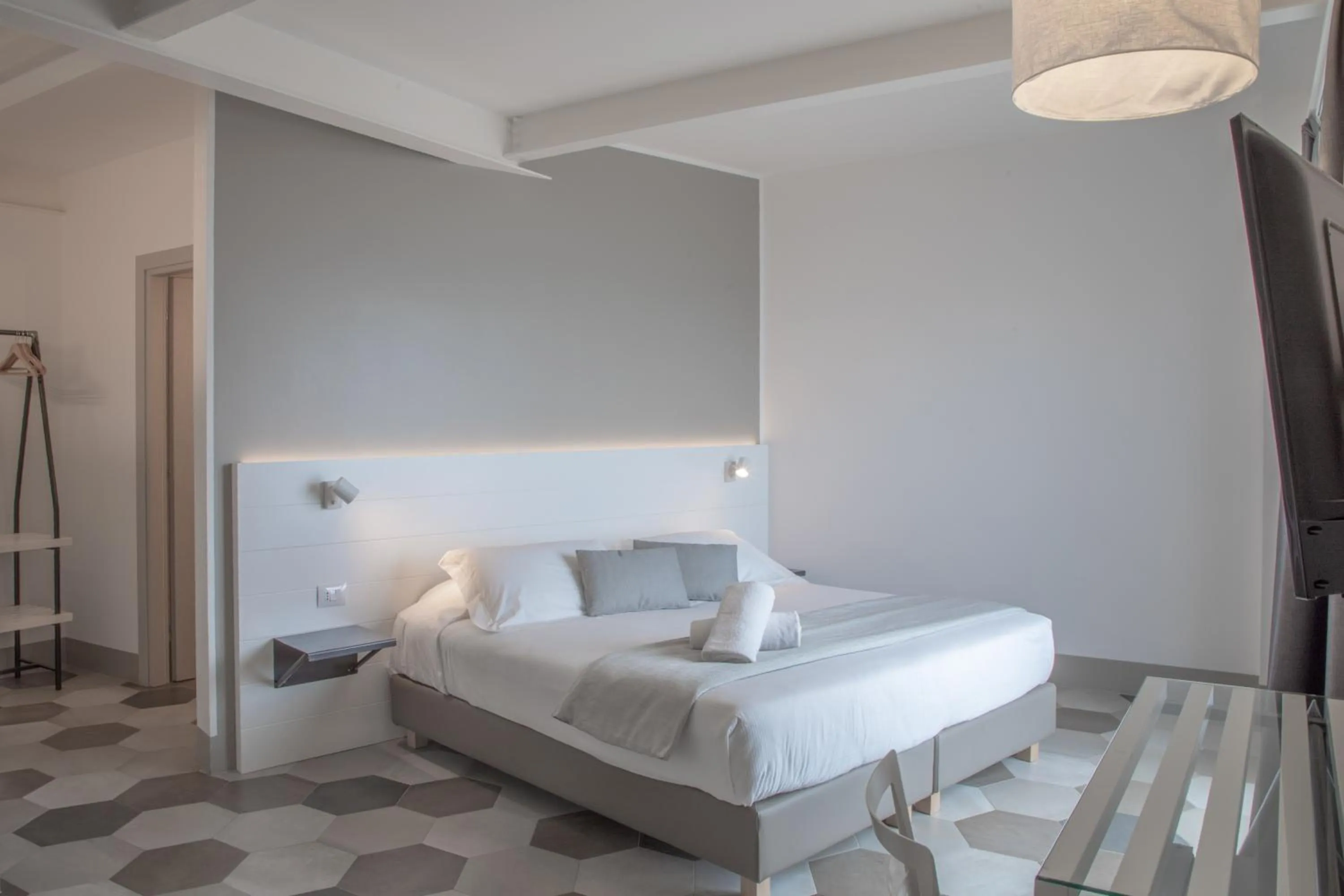 Bed in Hotel Villa Ambra