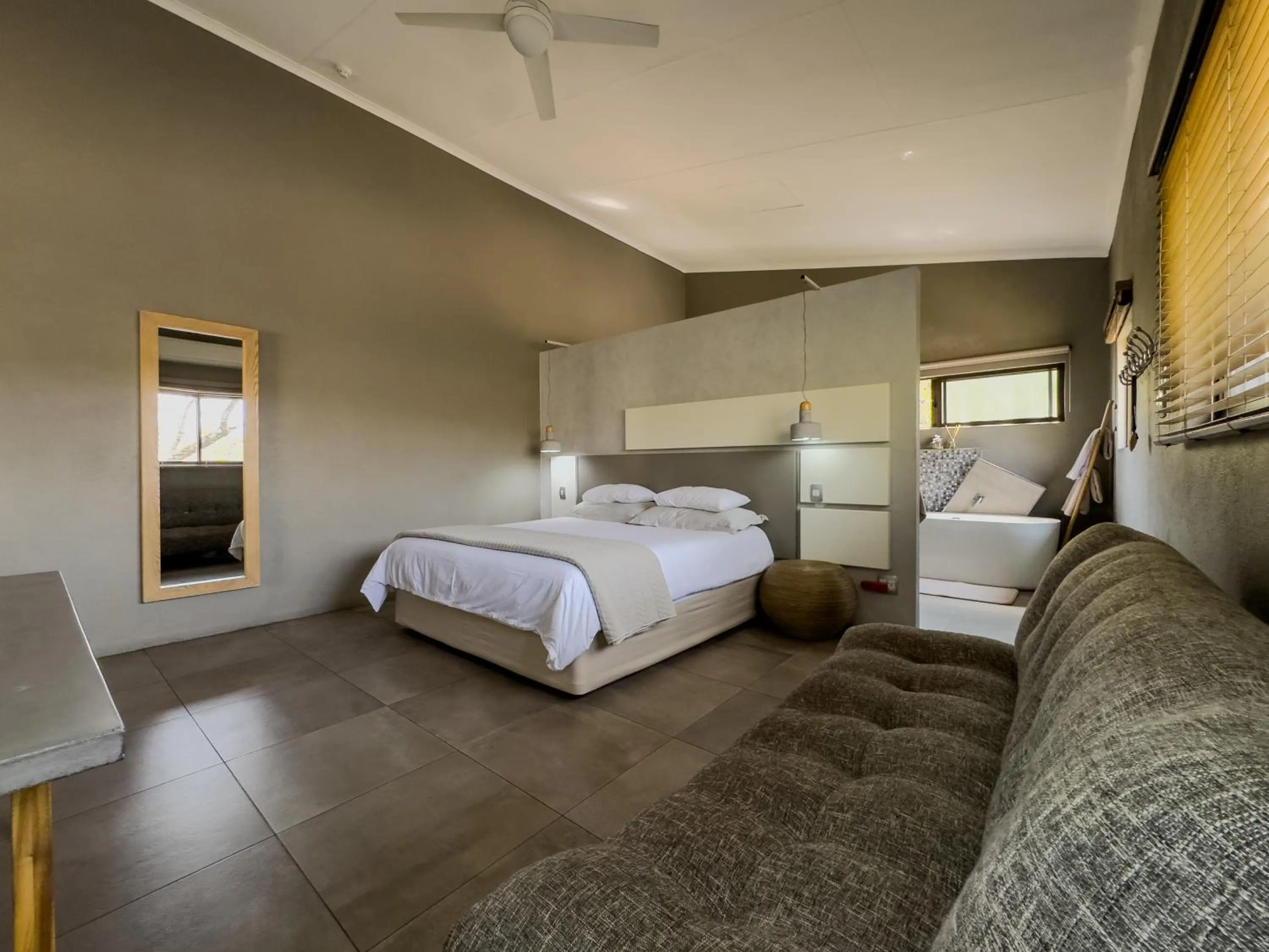 Bed in Birds Babble Self Catering