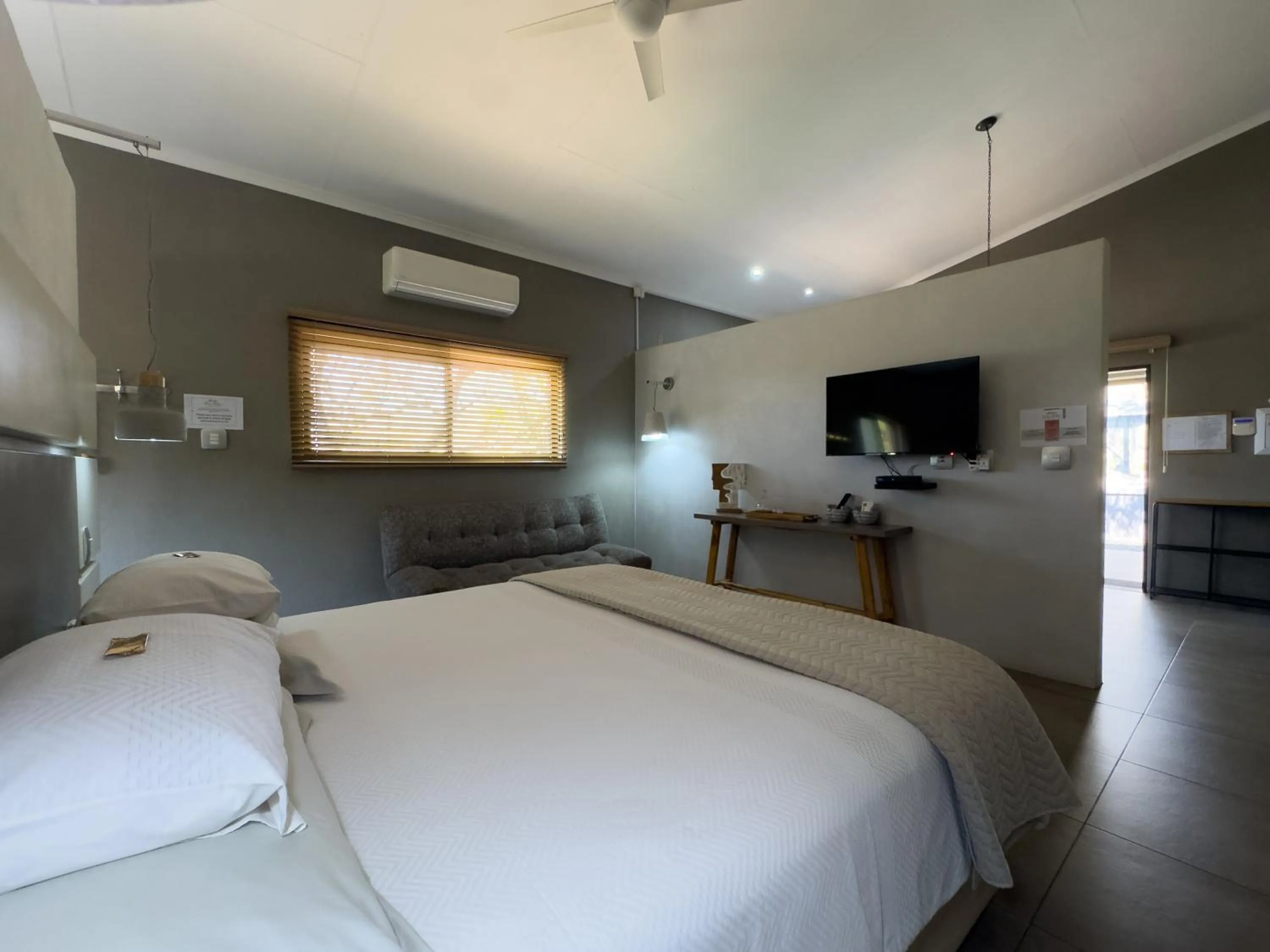 Bed in Birds Babble Self Catering