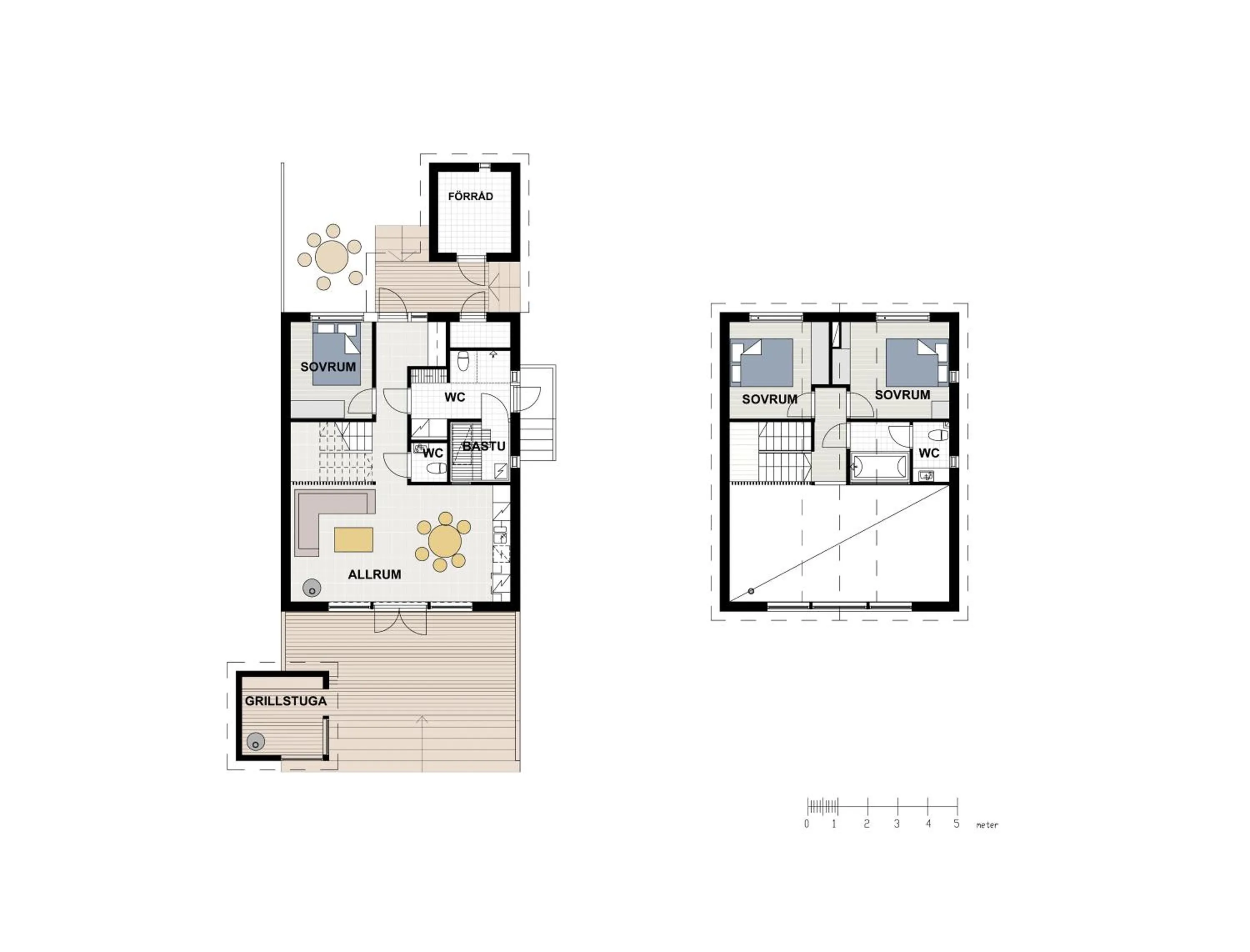 Floor plan in Käringsund Resort