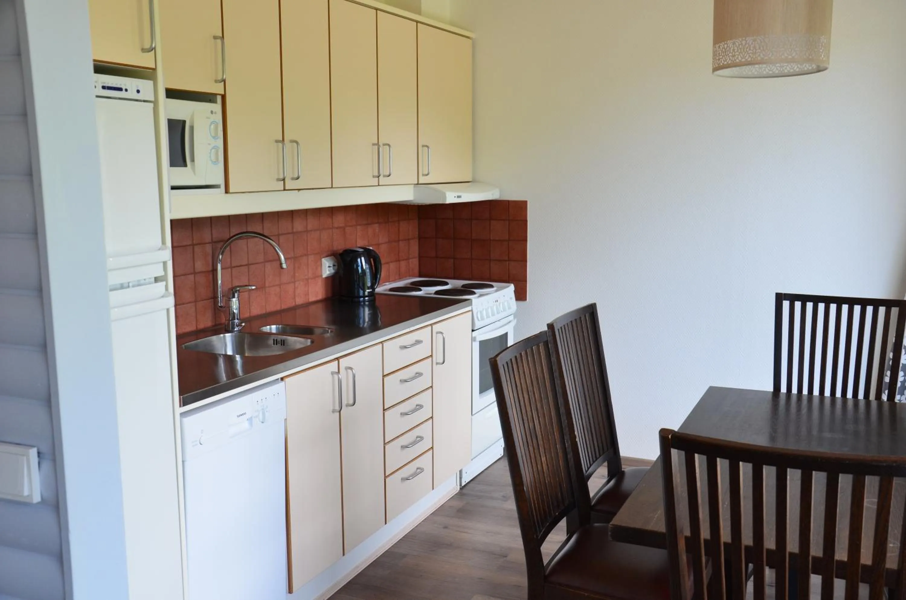 Kitchen or kitchenette in Käringsund Resort