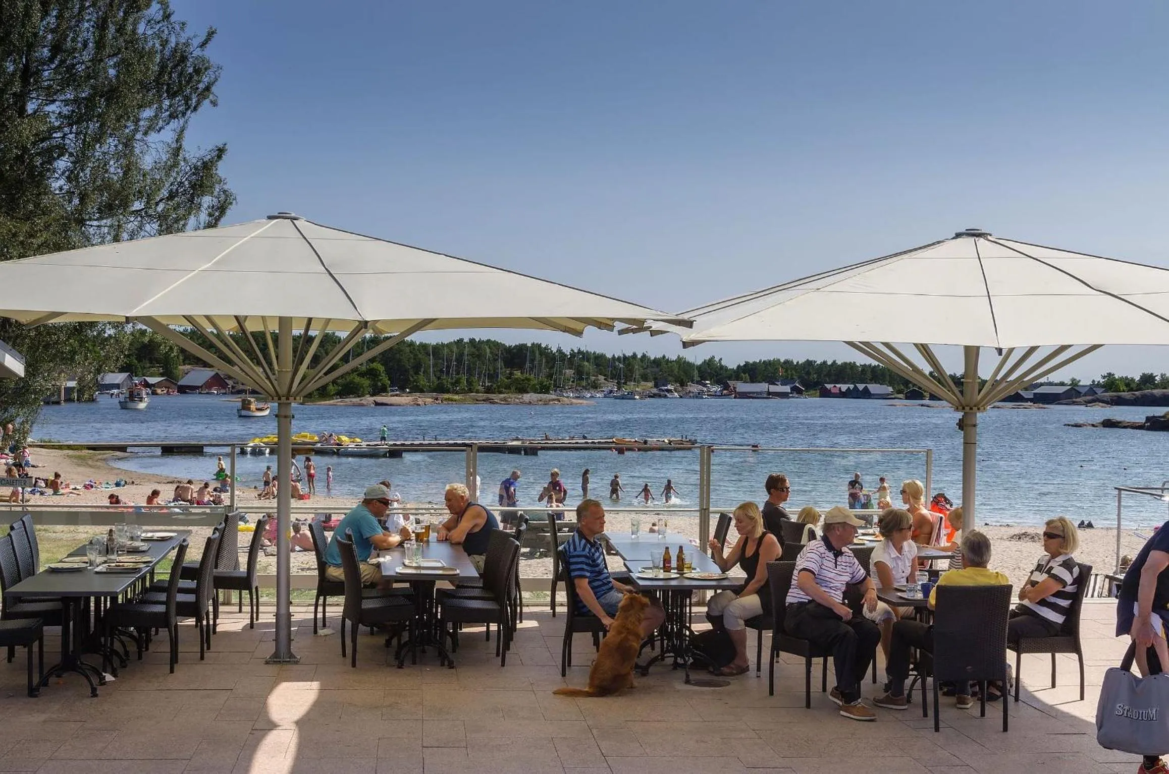 Restaurant/places to eat in Käringsund Resort