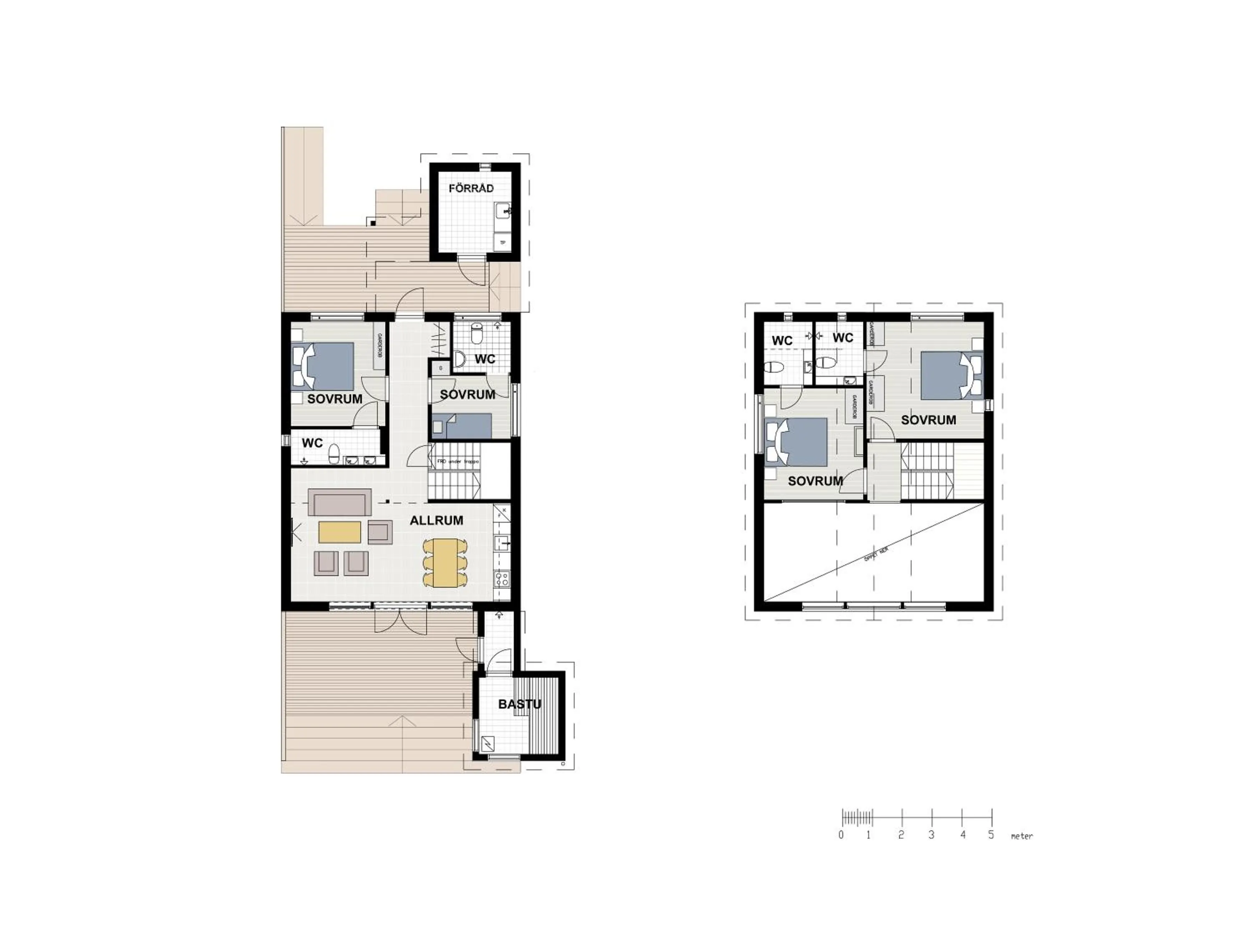 Floor plan in Käringsund Resort