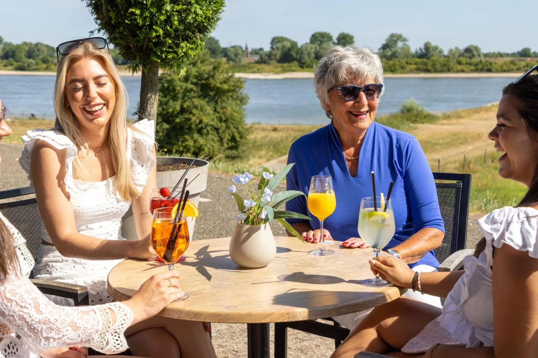 Natural landscape in De Gouden Molen