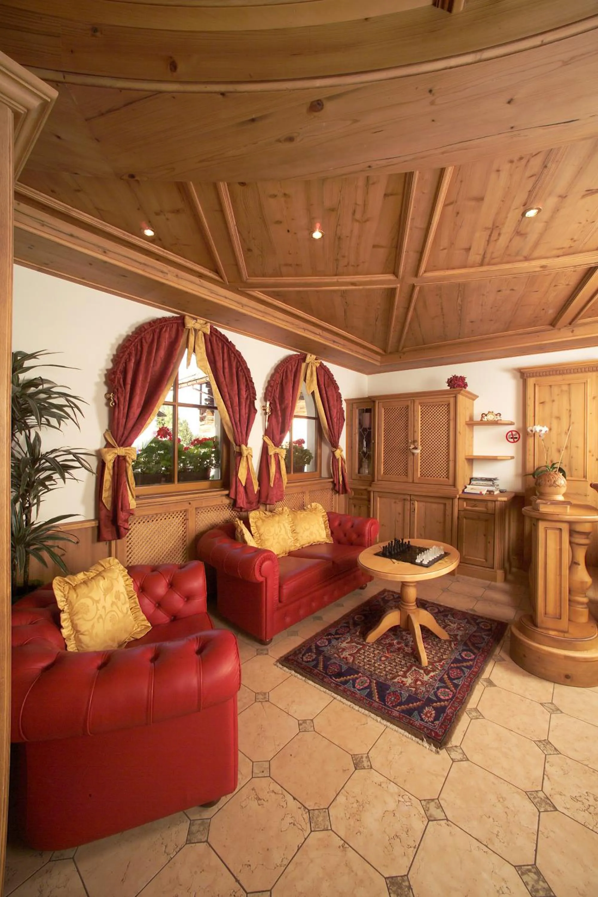 Lobby or reception in Hotel Flora