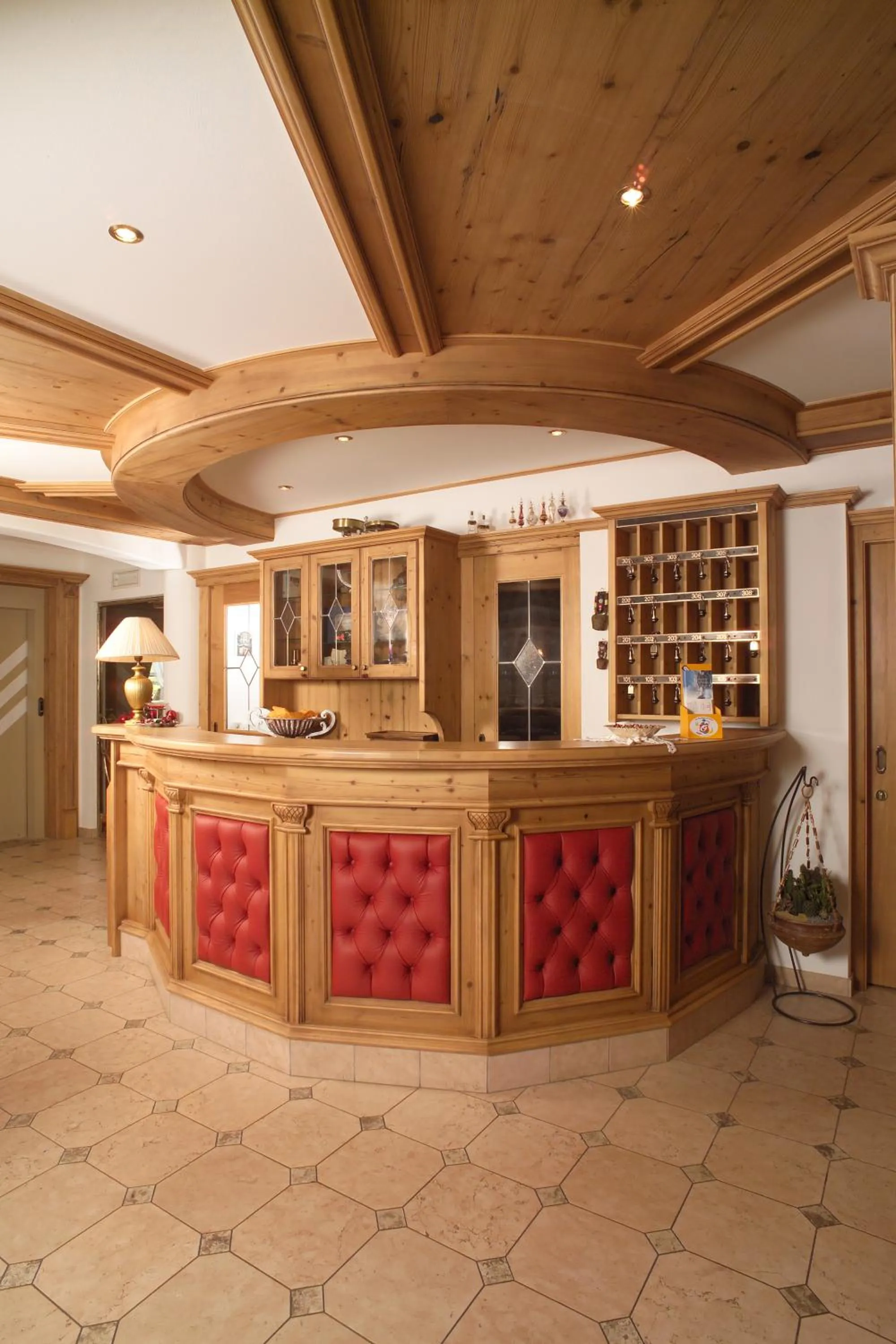 Lobby or reception in Hotel Flora