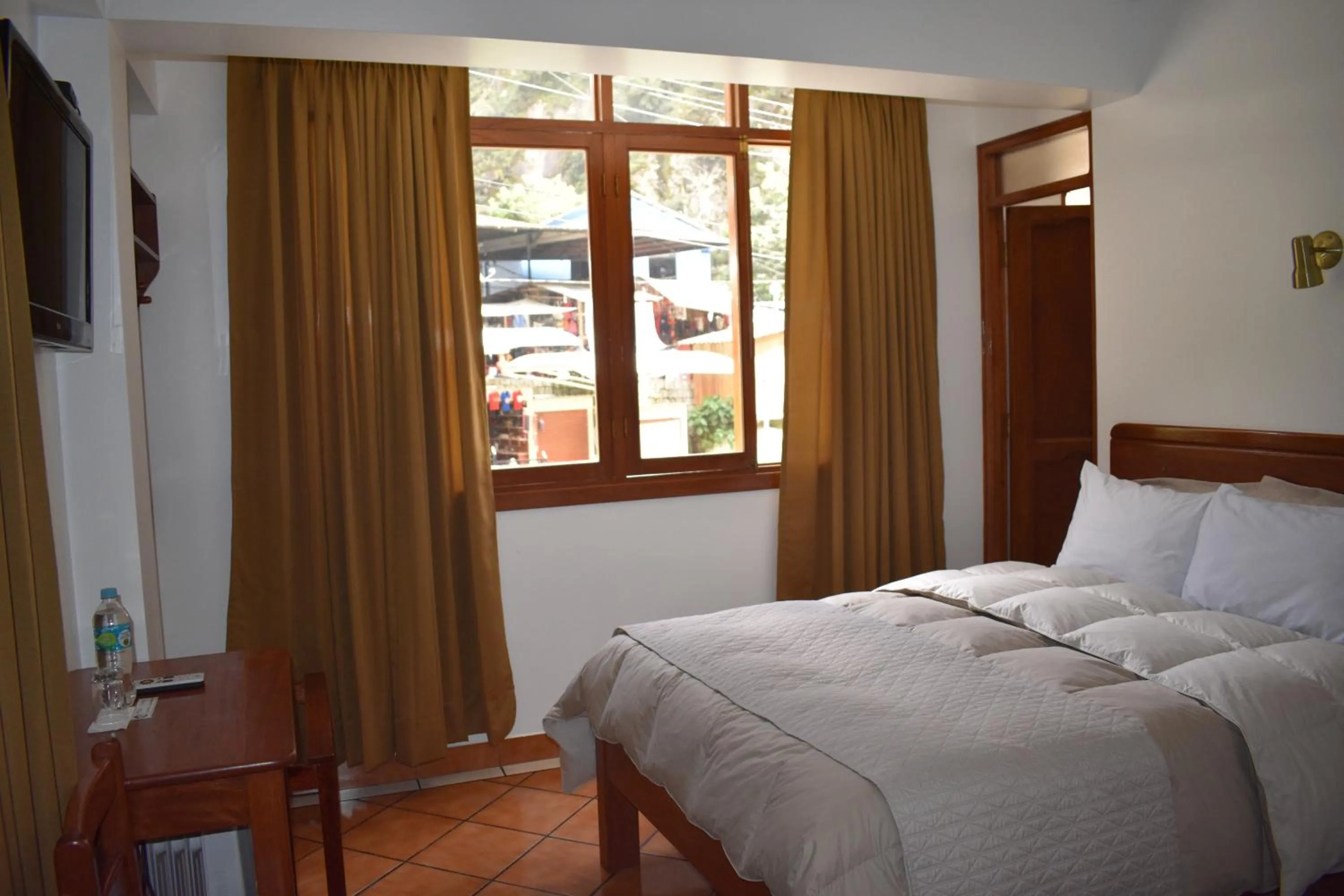 Bed in Casa De Luz Hotel