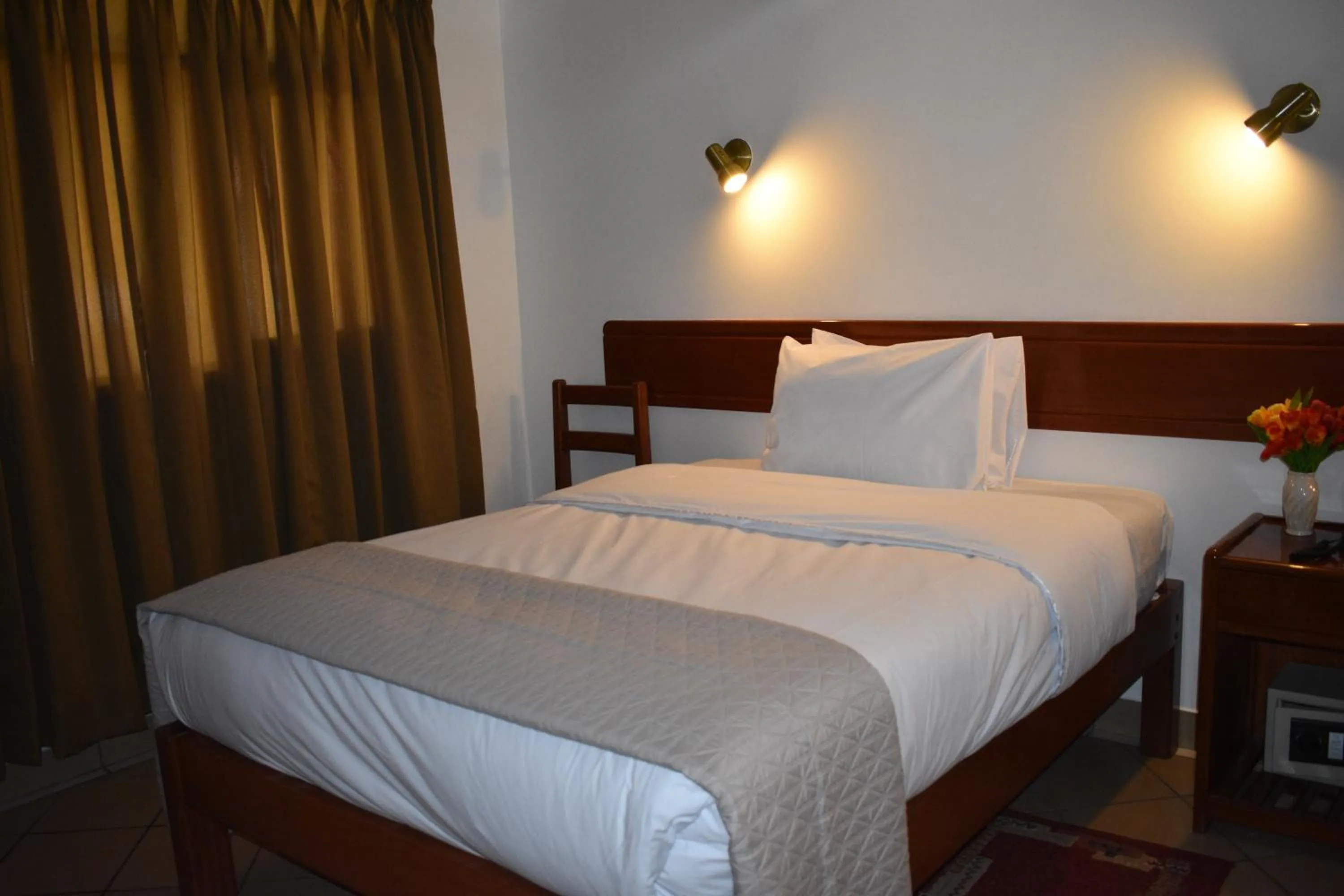 Bed in Casa De Luz Hotel