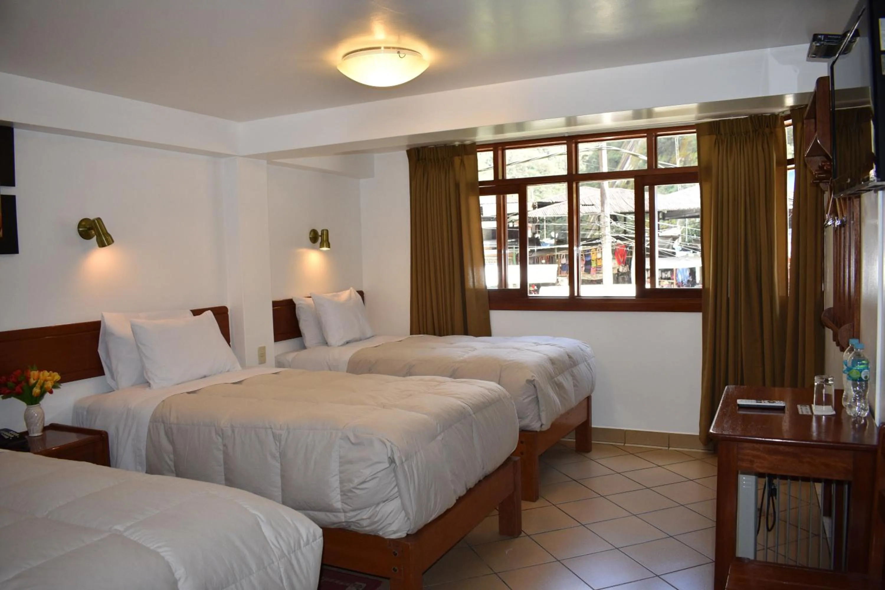 Bed in Casa De Luz Hotel