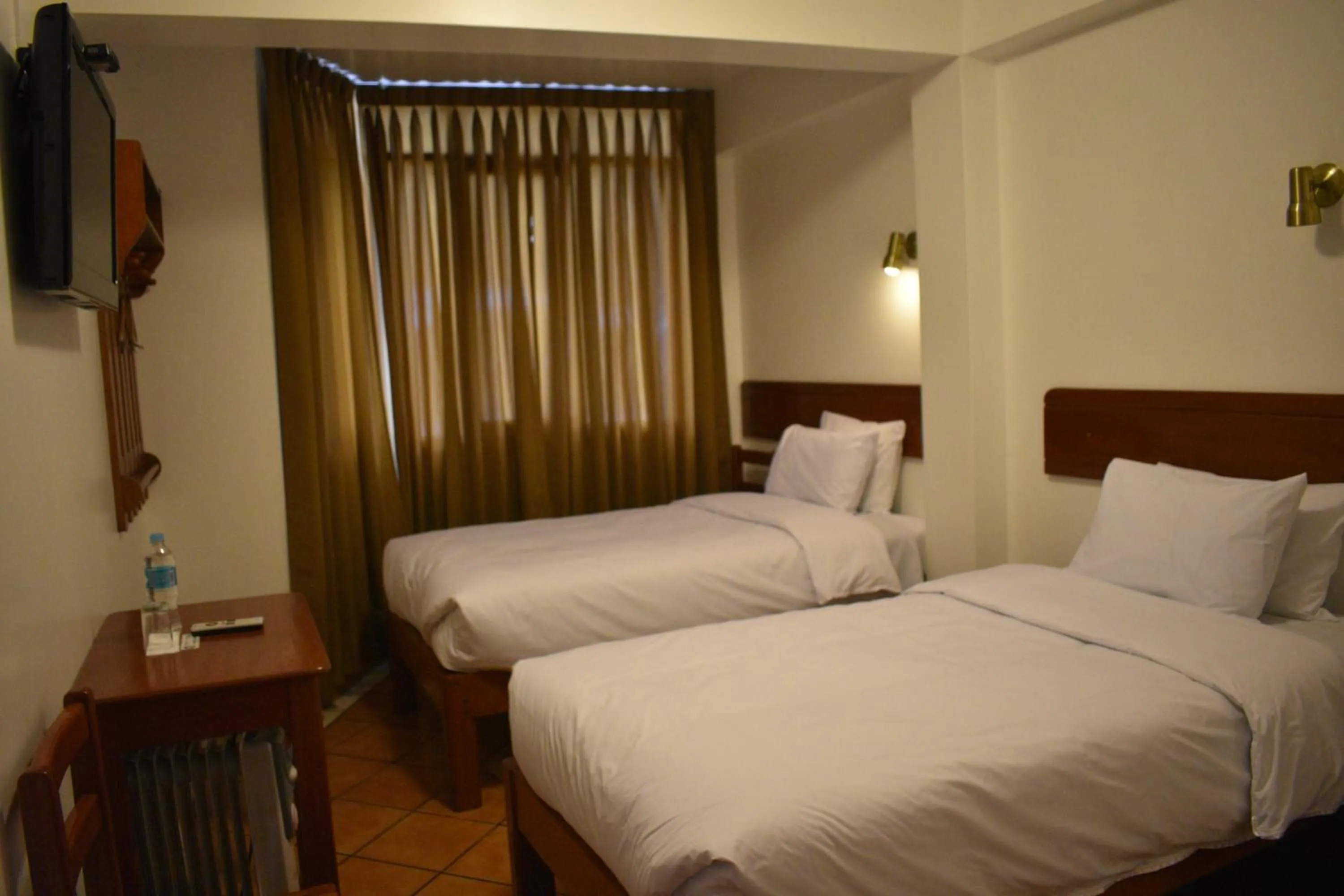 Bed in Casa De Luz Hotel