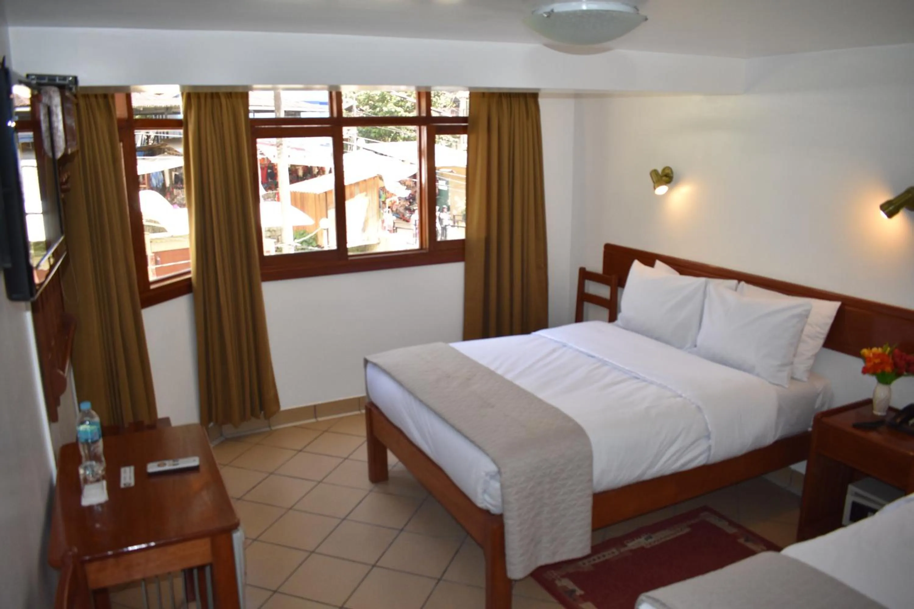 Bed in Casa De Luz Hotel