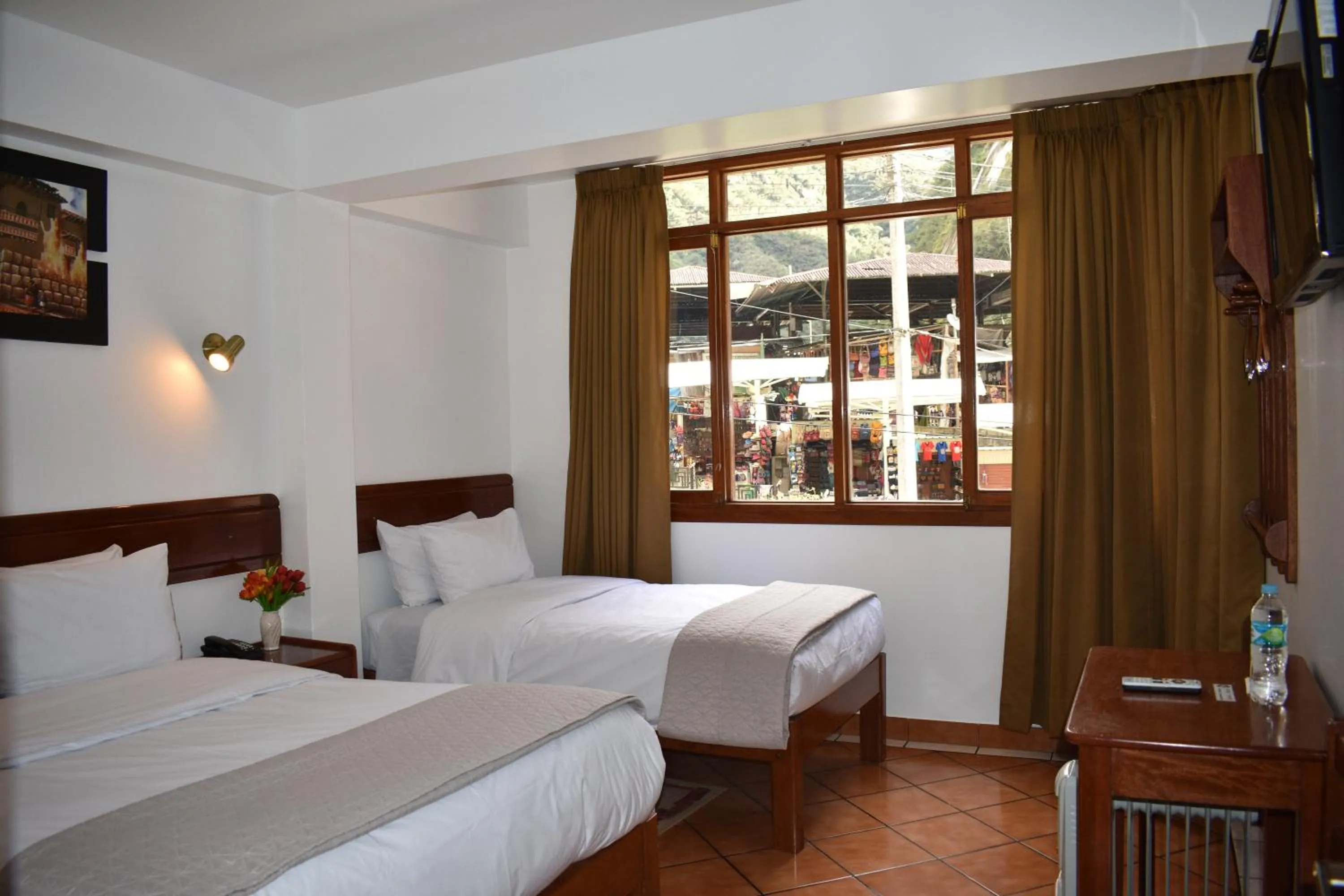 Bed in Casa De Luz Hotel