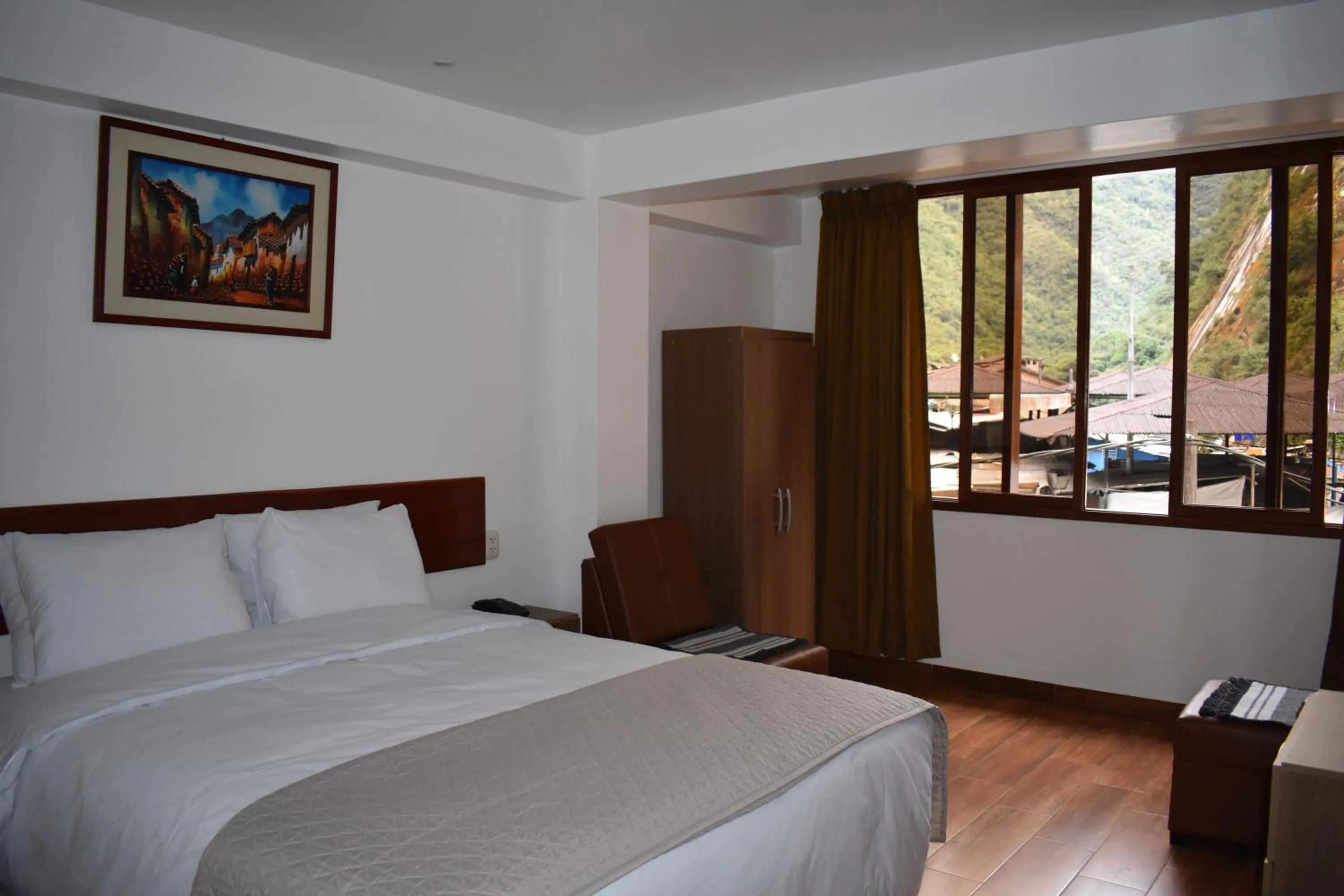 Bed in Casa De Luz Hotel