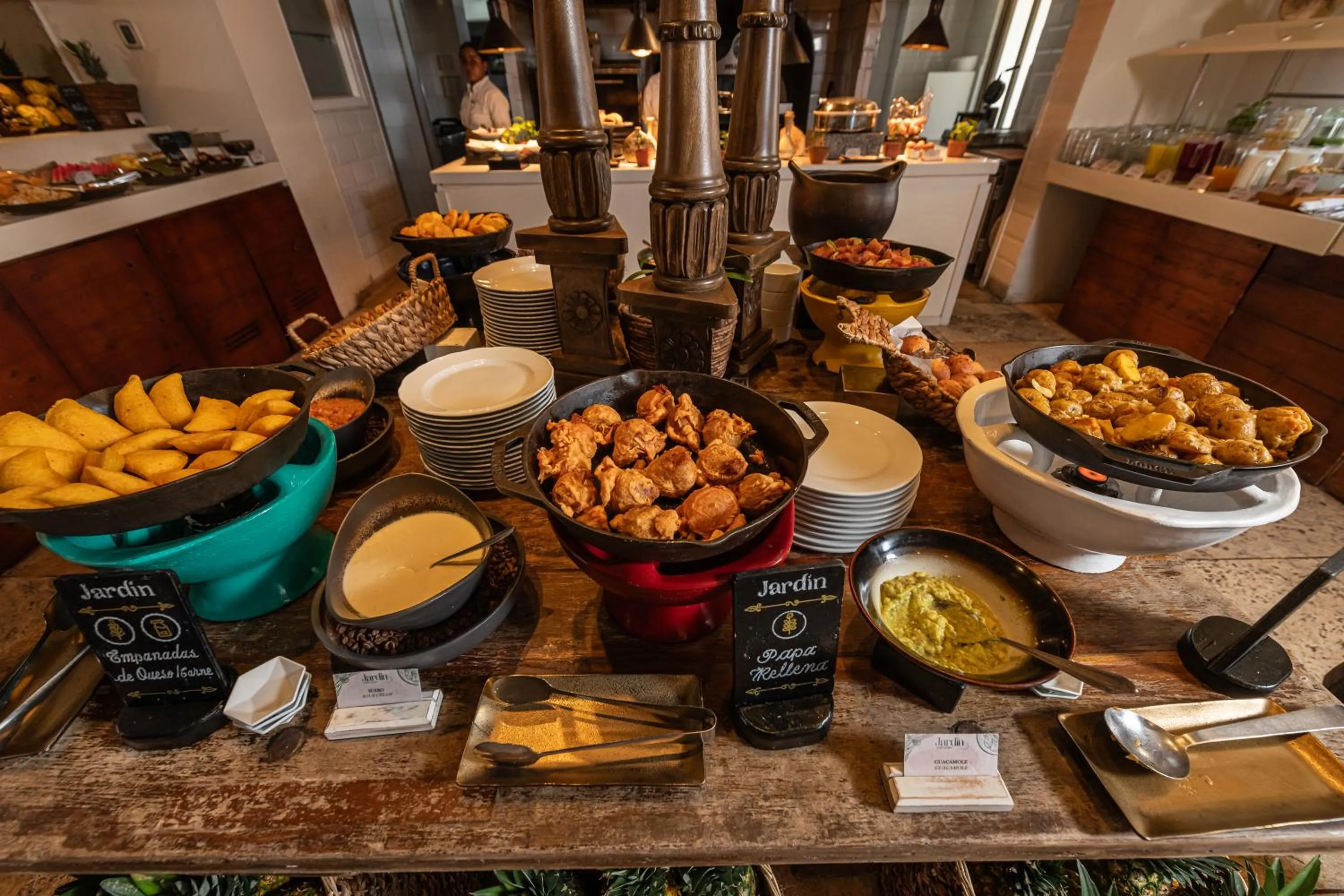 Buffet breakfast in Hotel Boutique Bovedas de Santa Clara By Accor