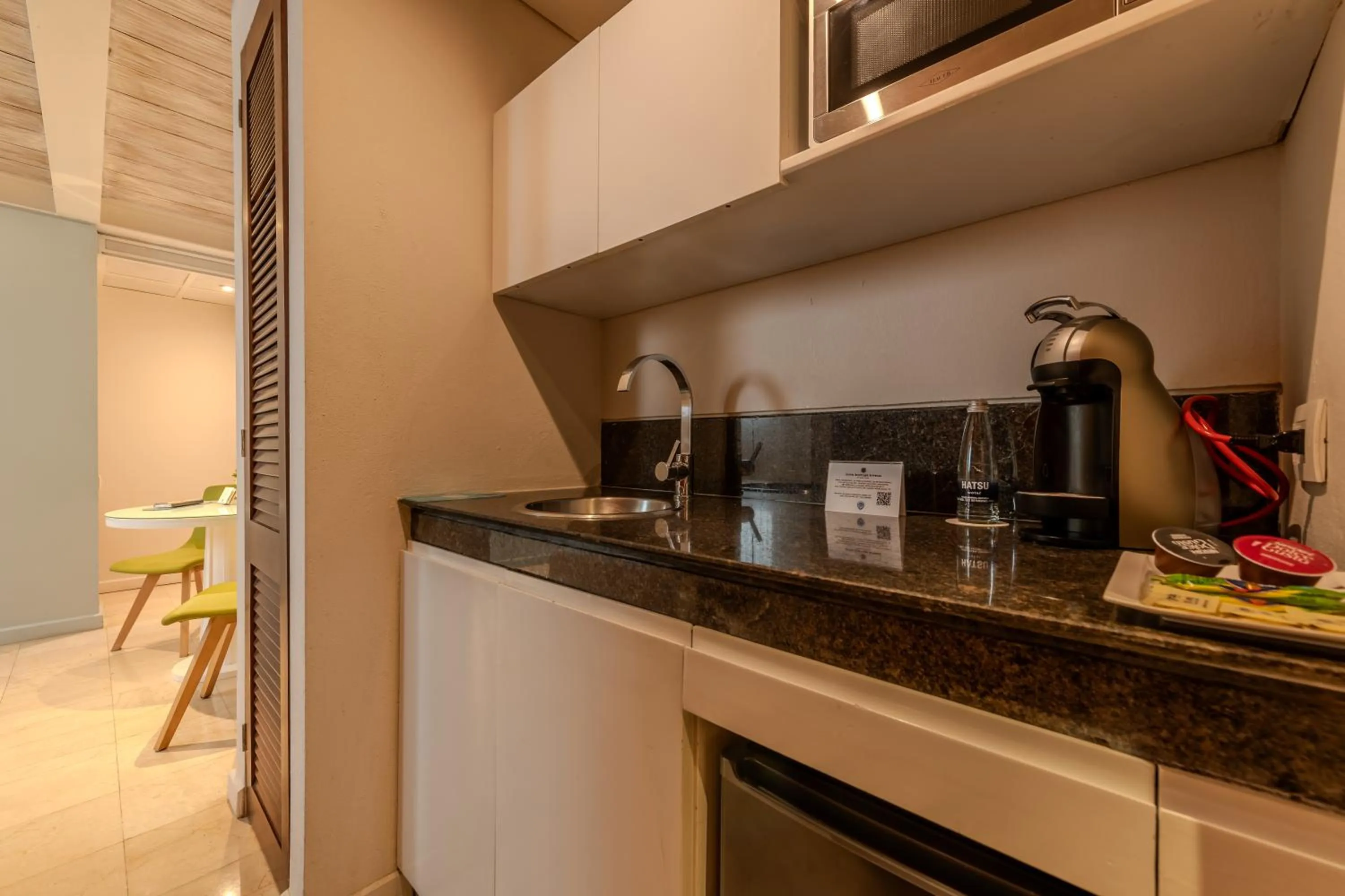 Kitchen or kitchenette in Hotel Boutique Bovedas de Santa Clara By Accor