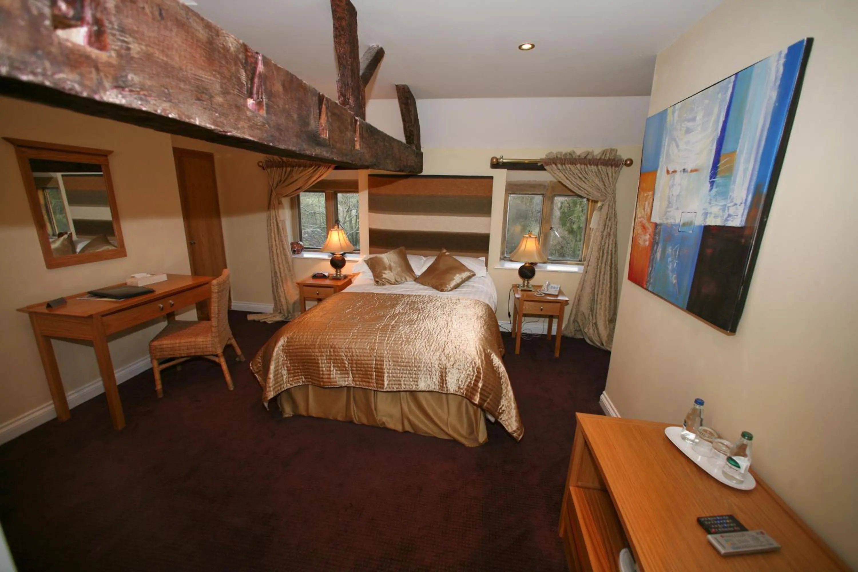 Bedroom, Bed in Hornsbury Mill