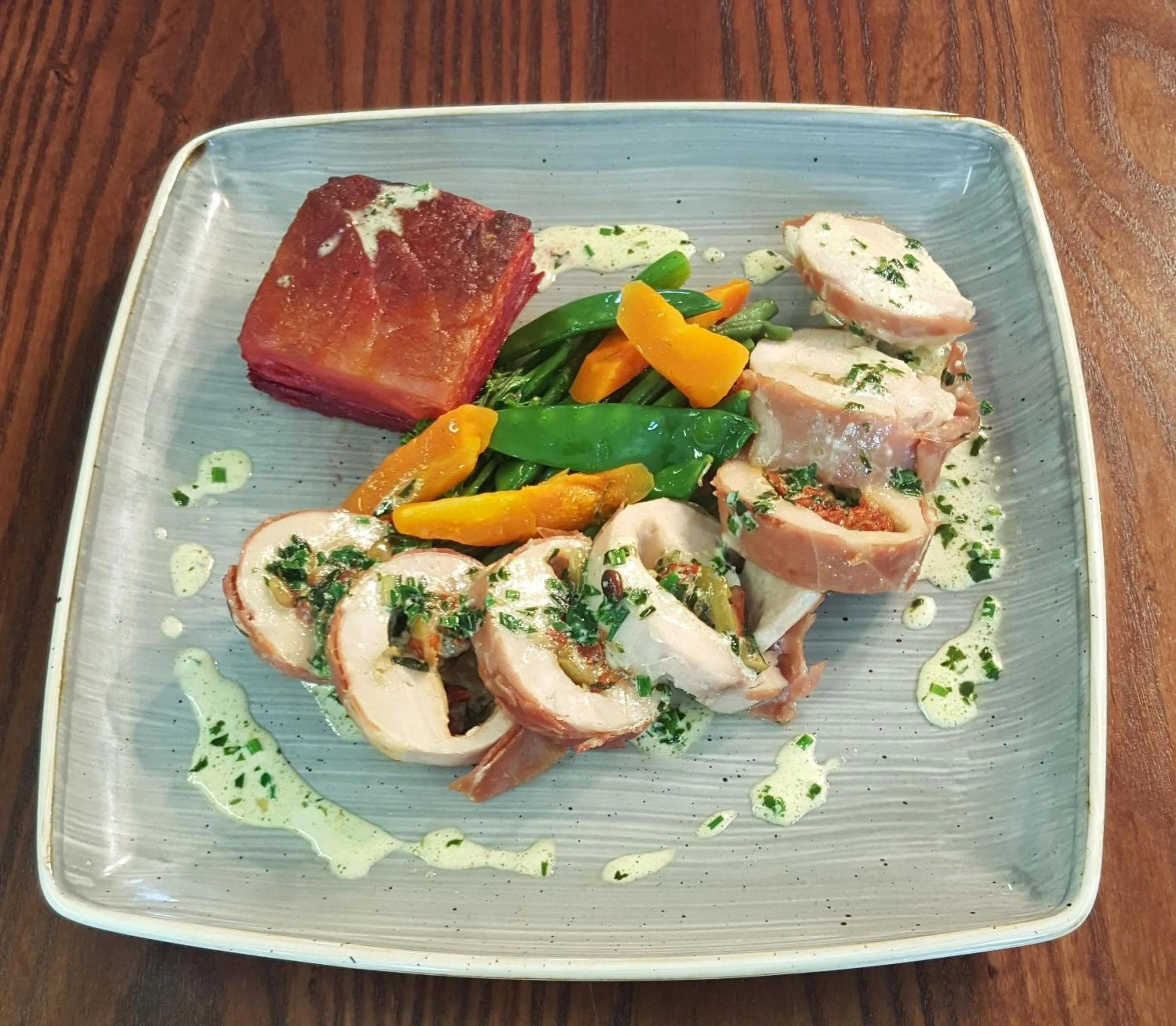 Food close-up in Cove Bay Hotel