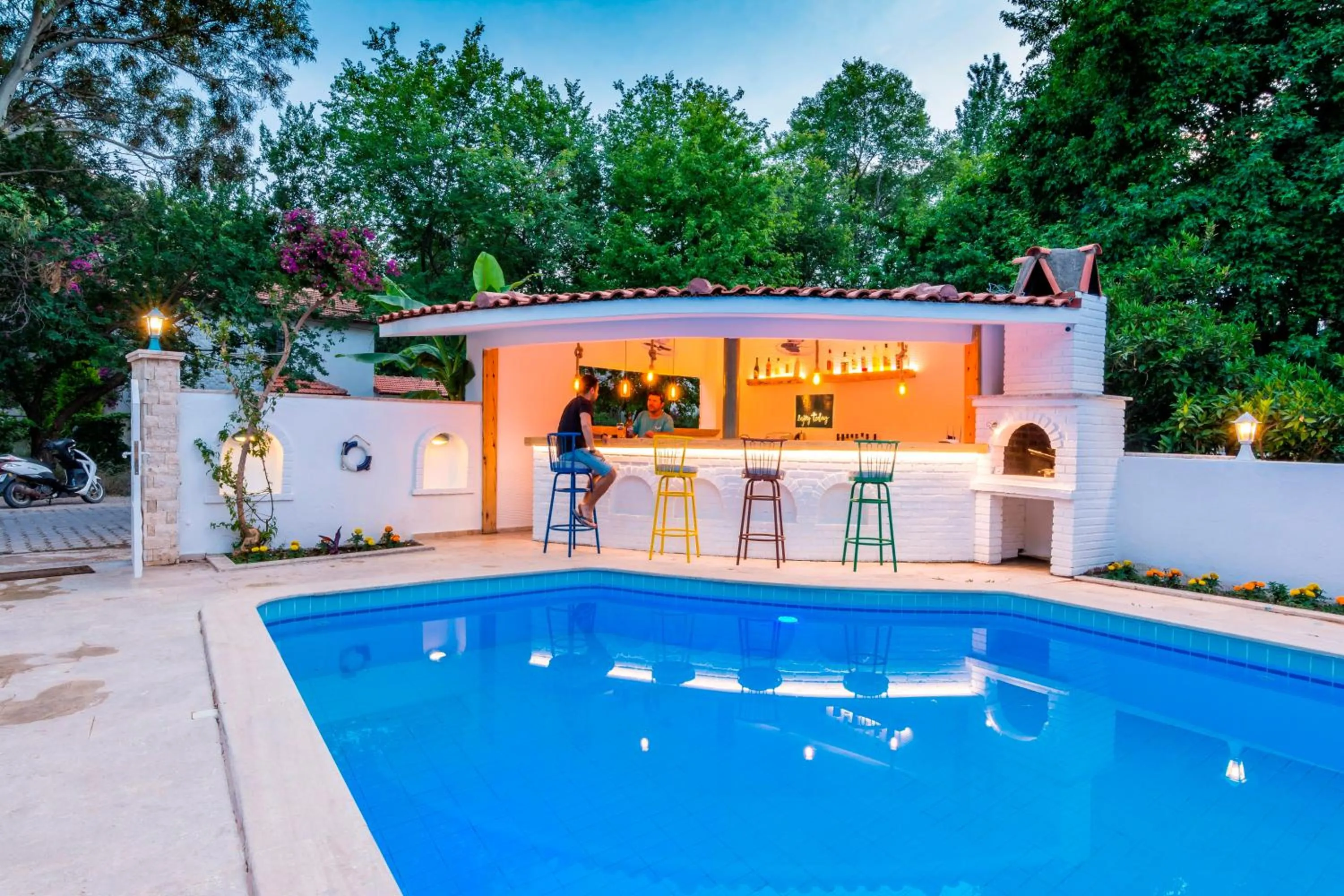 Lounge or bar in Calypso Cozy Suites