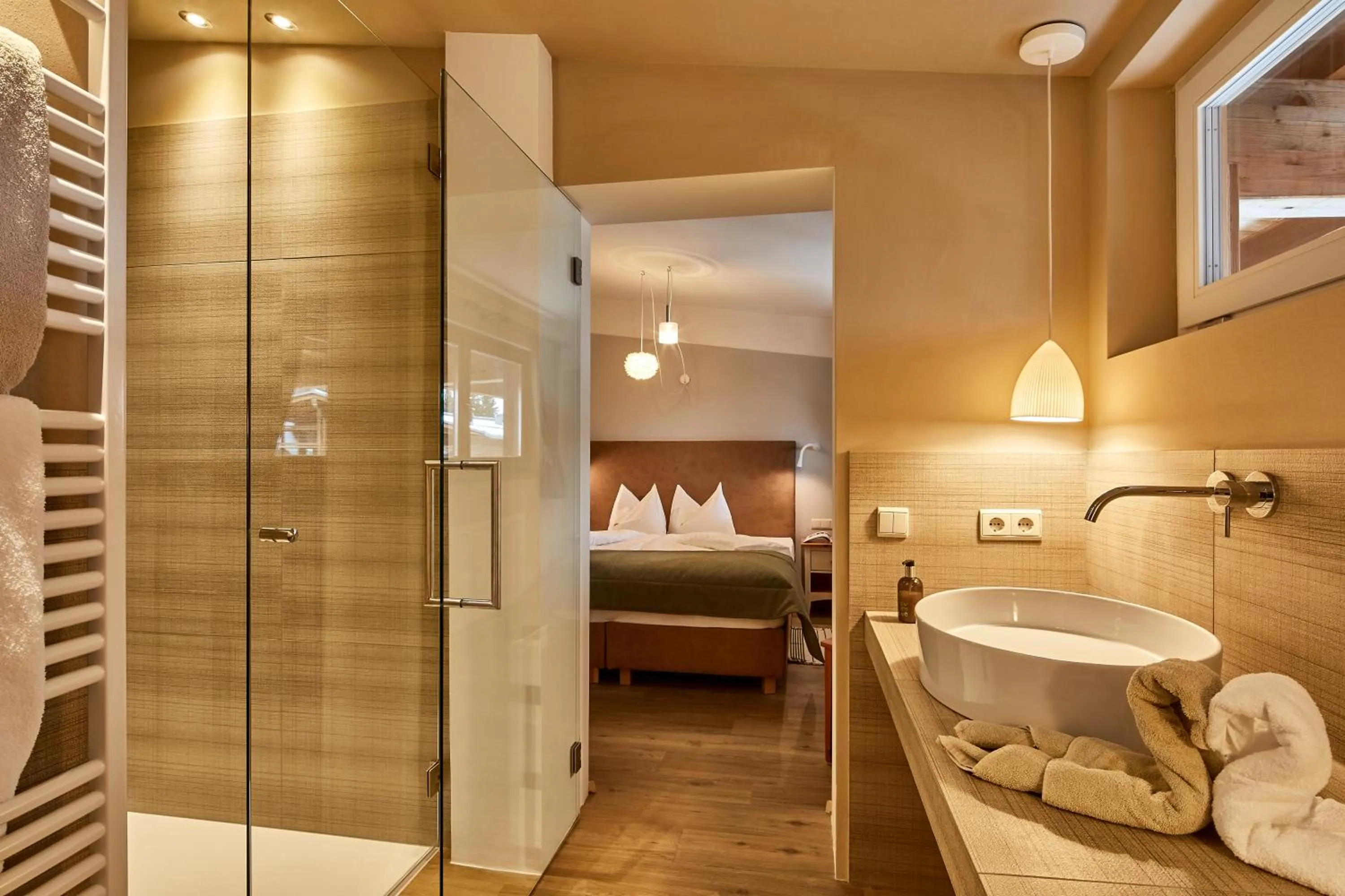 Bathroom in Appartamenti La Sajun & Les Viles