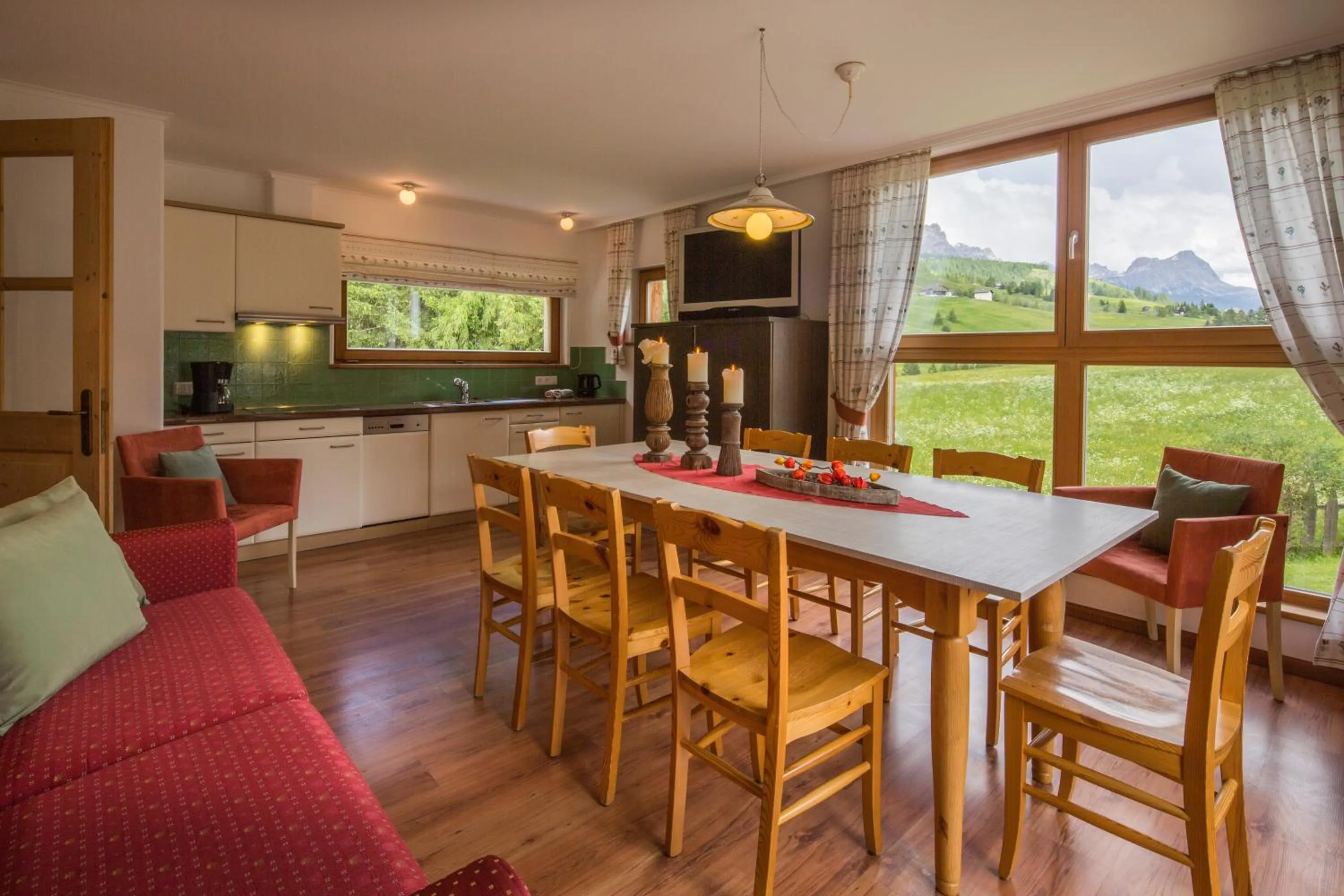 Living room in Appartamenti La Sajun & Les Viles