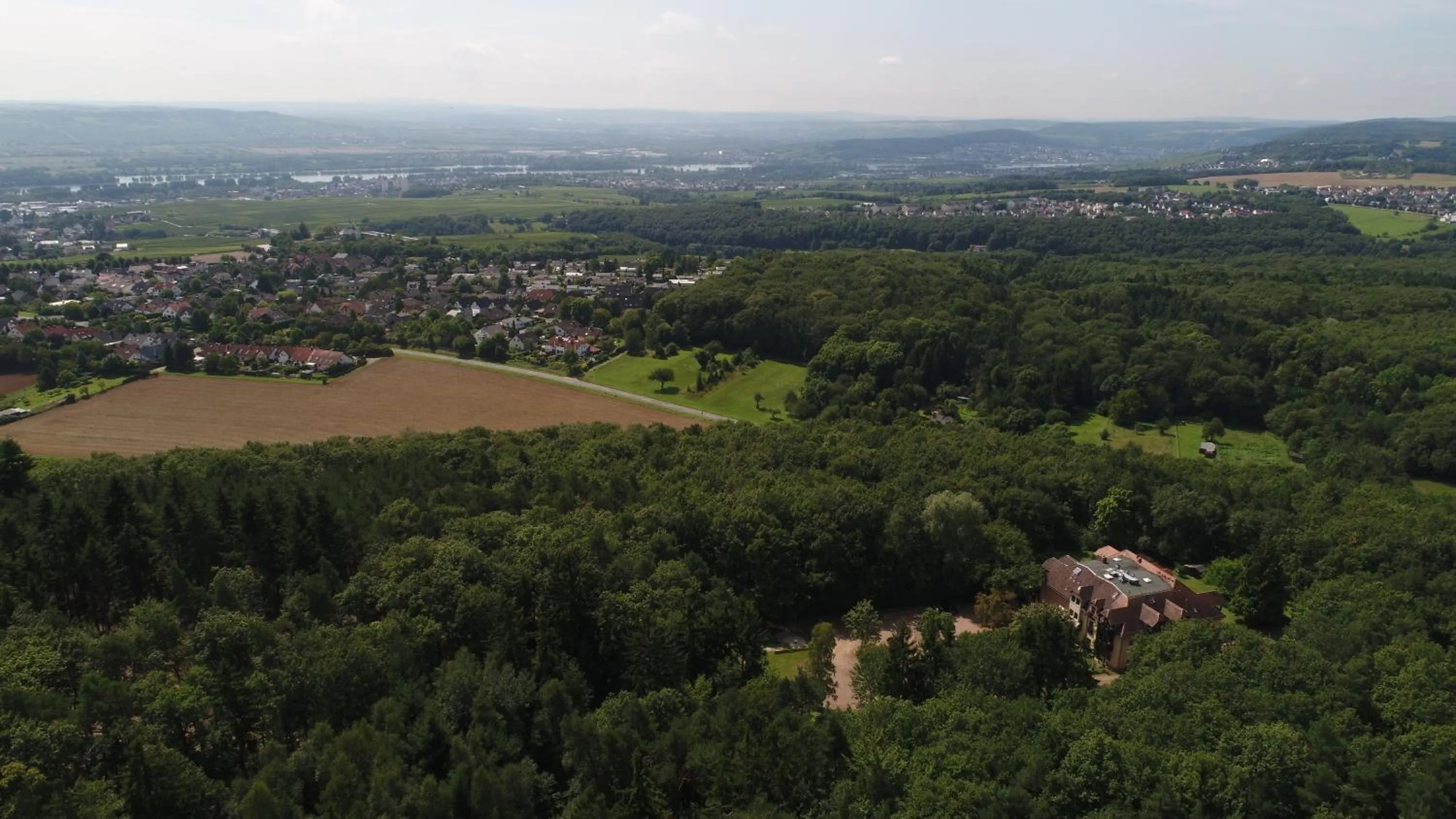 Bird's eye view, Bird's-eye View in BB Haus Neugebauer Garni