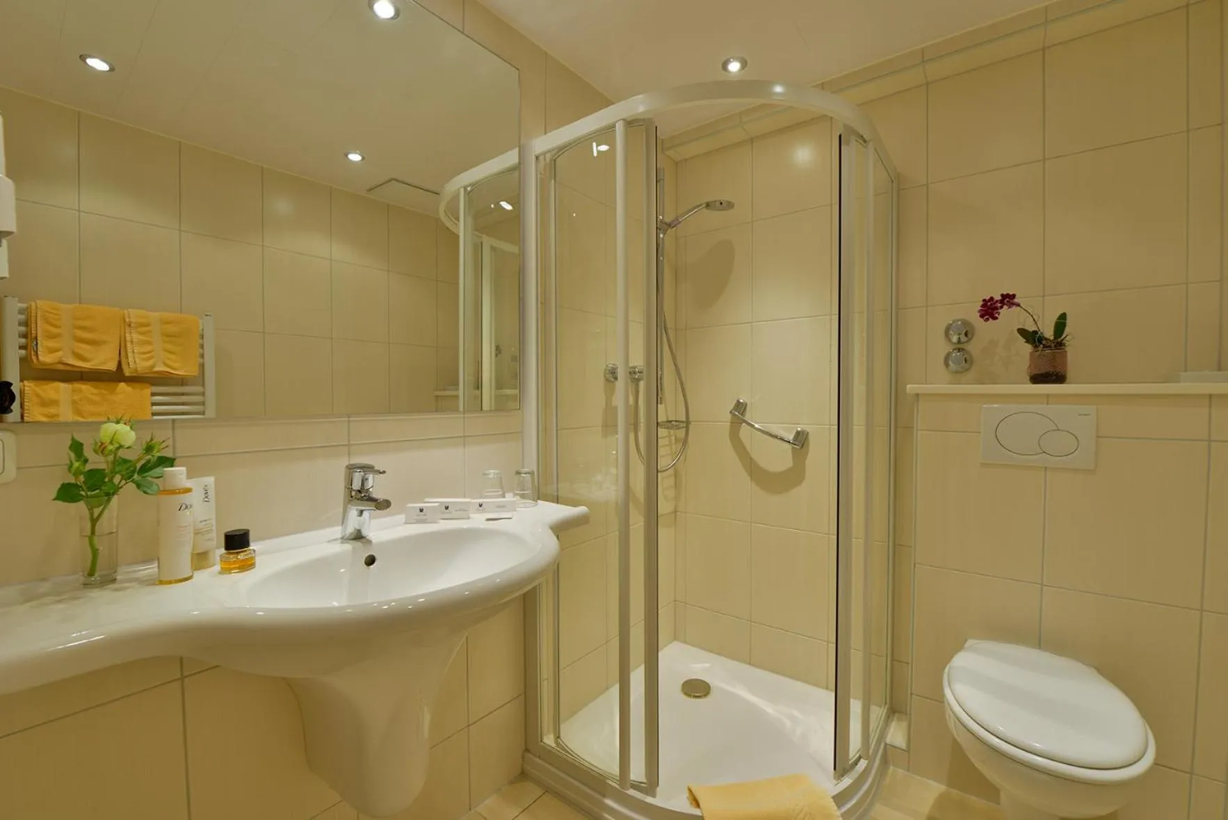 Bathroom in BB Haus Neugebauer Garni