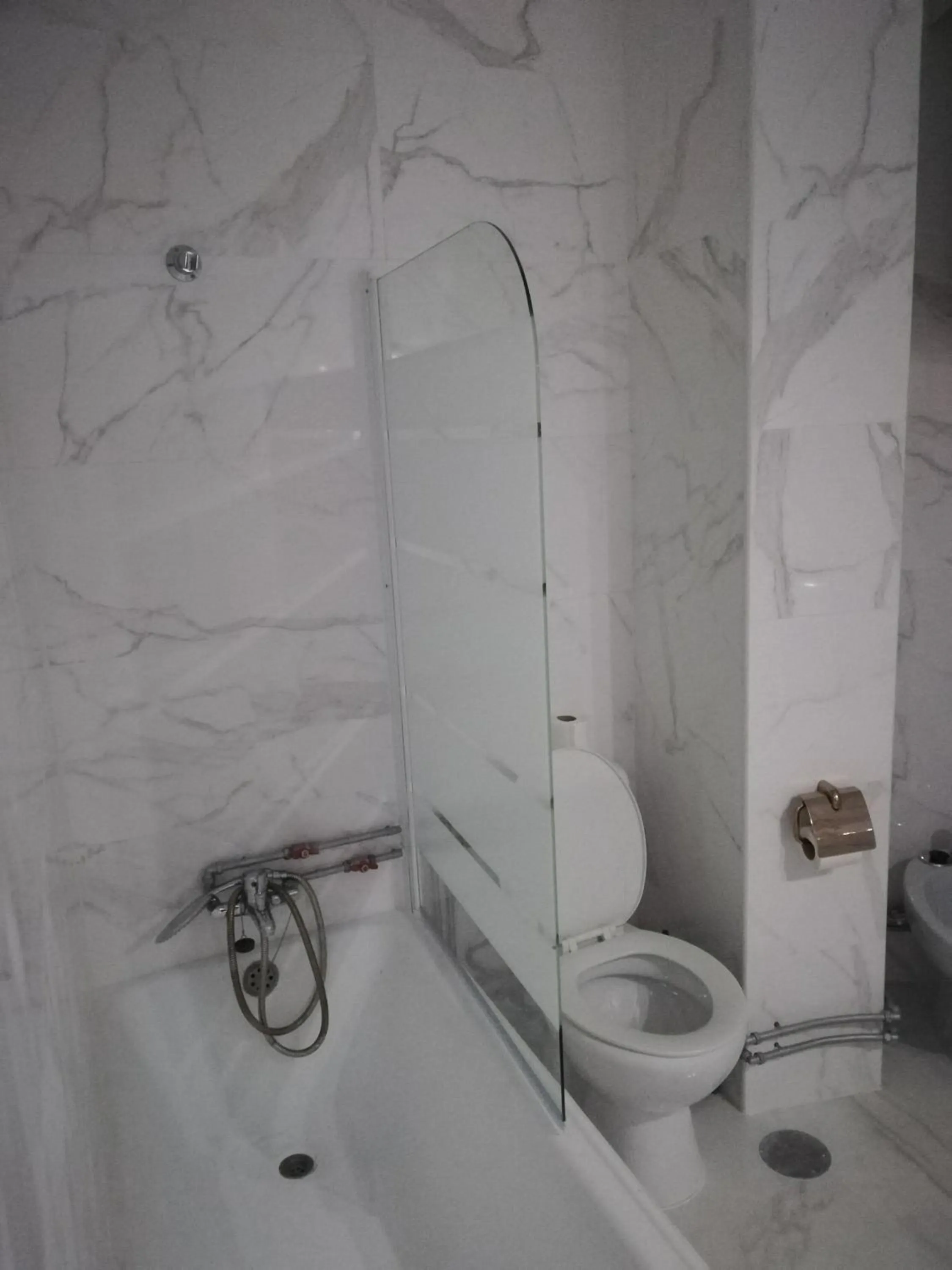 Toilet in Hotel Cristo Rei