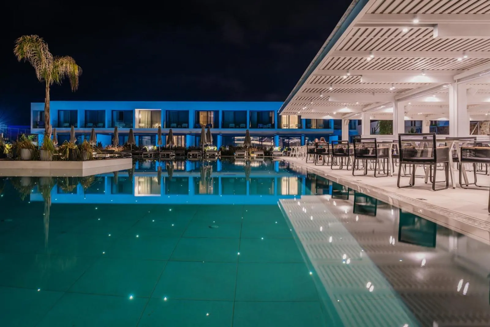 Swimming pool in Gennadi Grand Resort - Premium All Inclusive