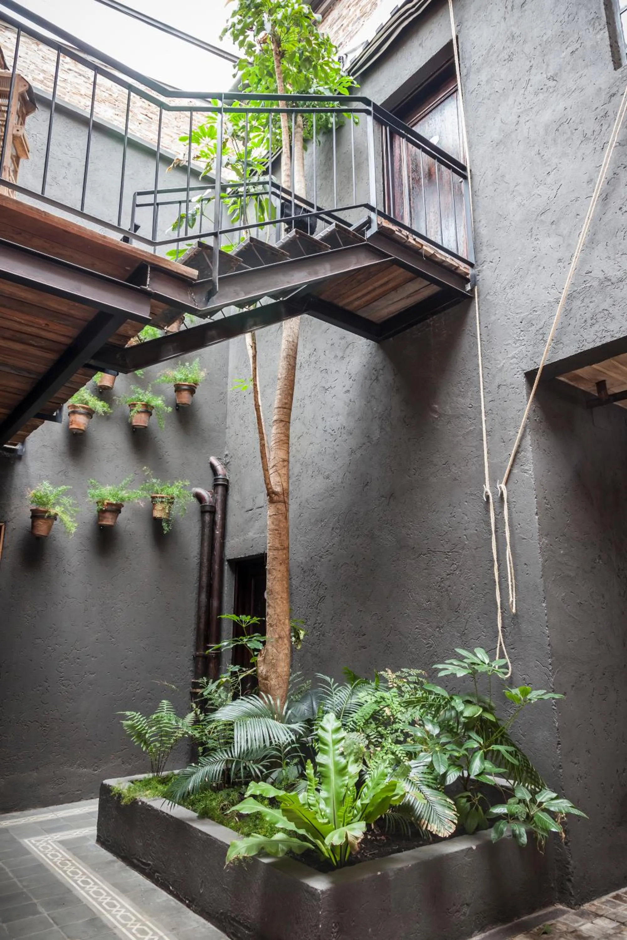 Patio in La Alondra, Casa de huéspedes