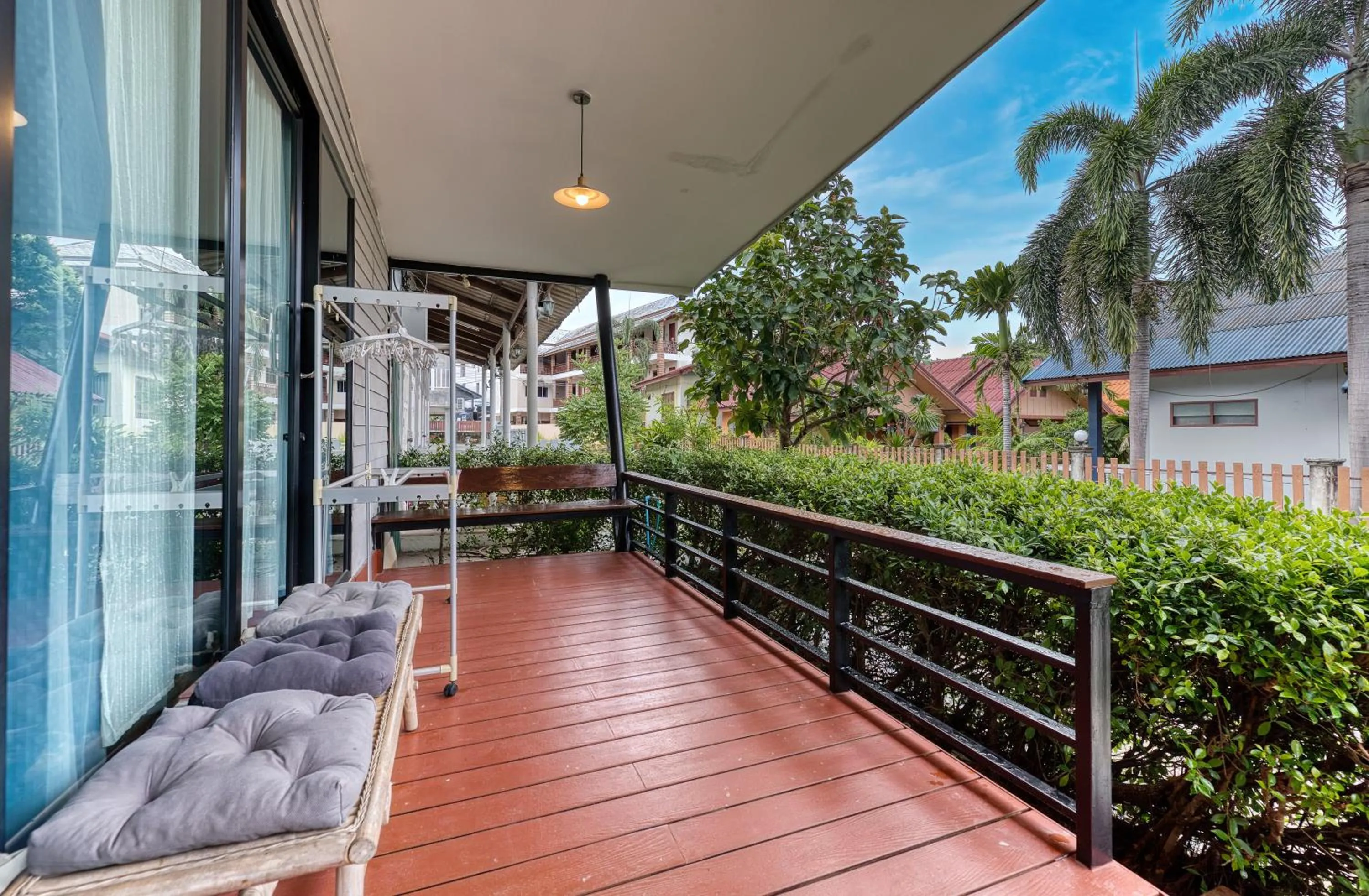 Balcony/Terrace in Jasmine Garden Bungalow