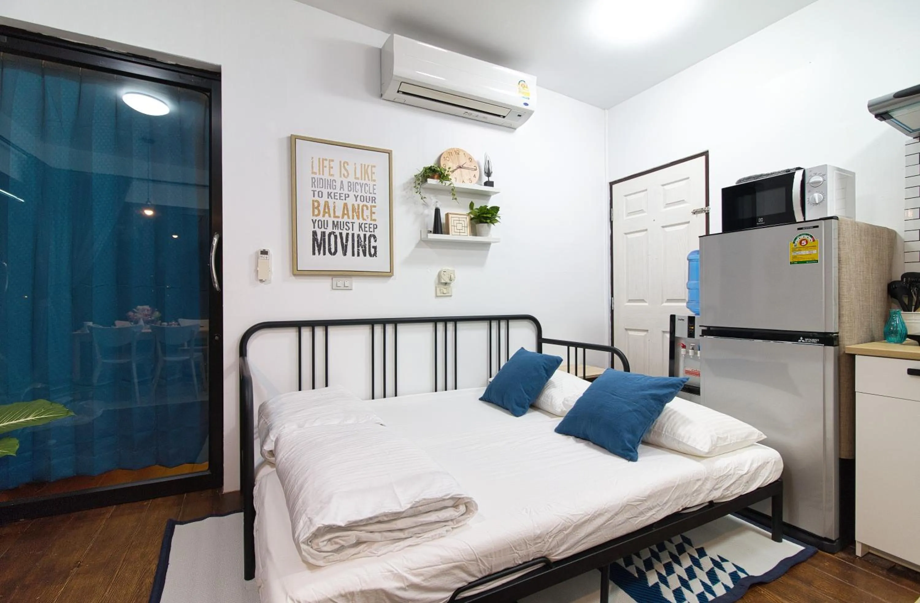 Bed in Jasmine Garden Bungalow