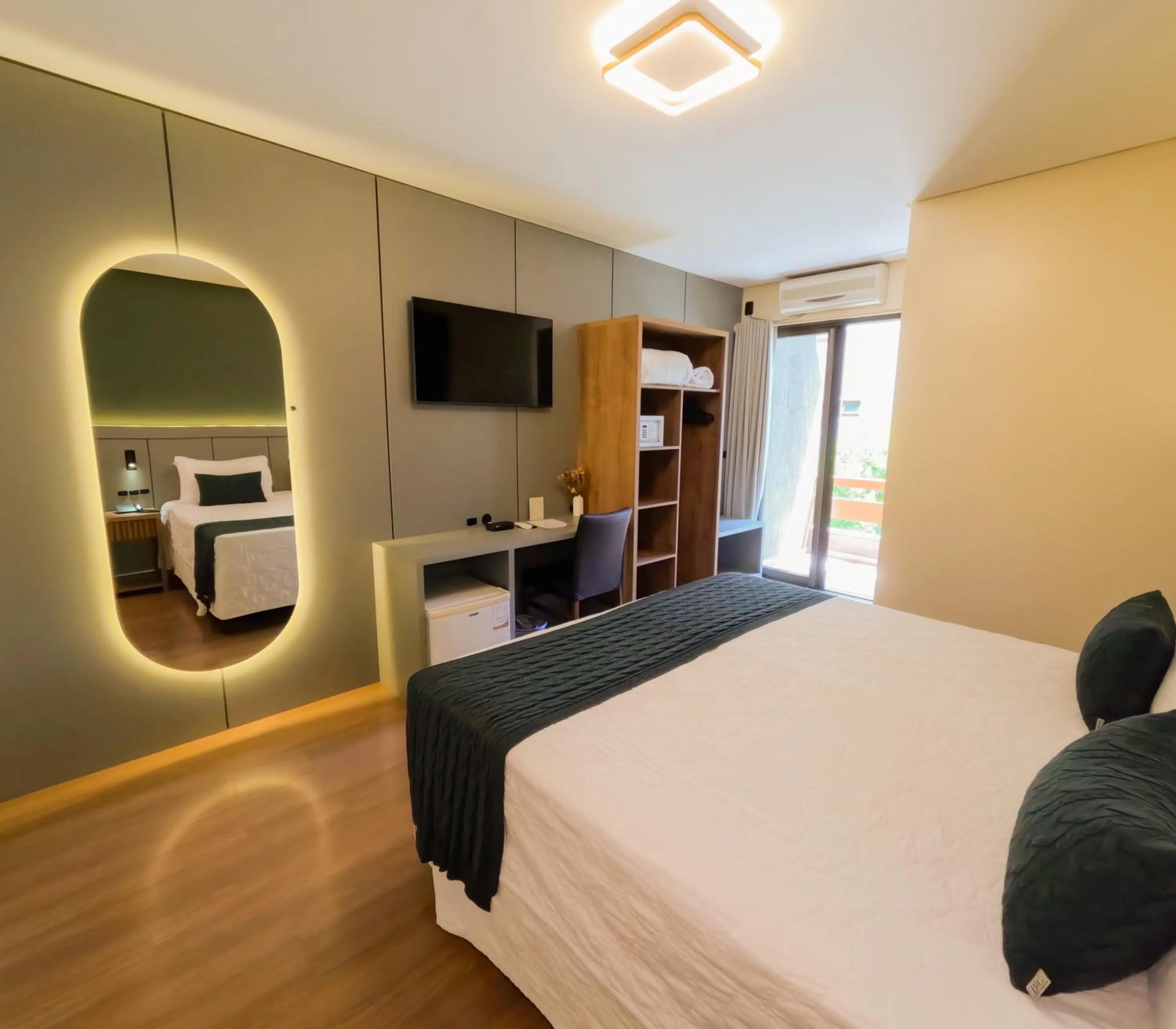 Decorative detail, Bed in Hotel Kaster