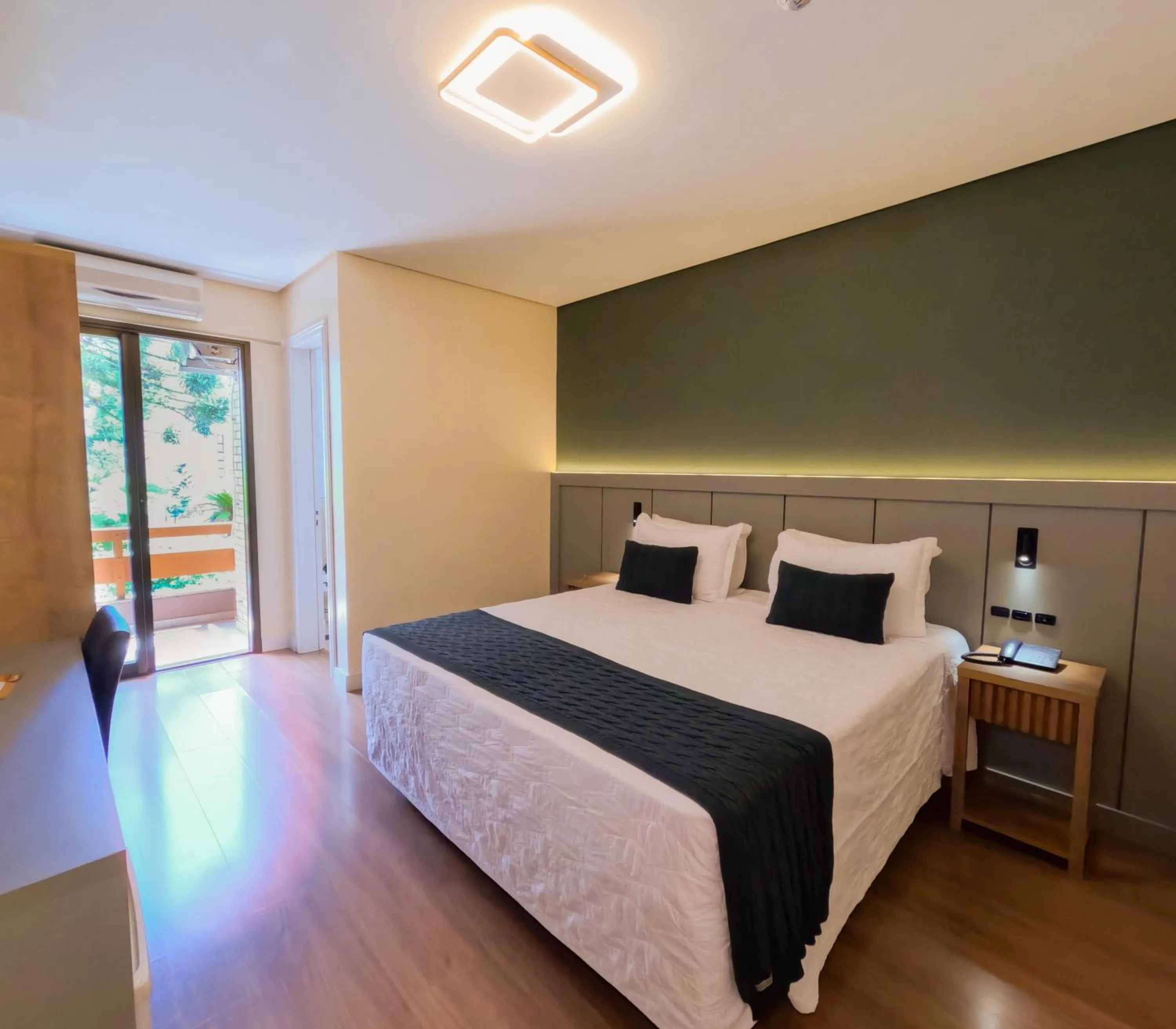 View (from property/room), Bed in Hotel Kaster