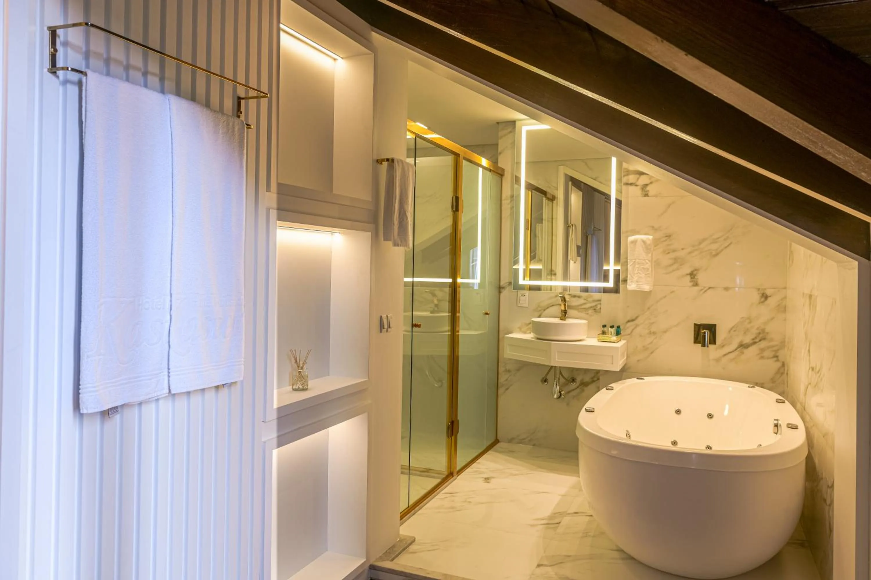 Bathroom in Hotel Kaster