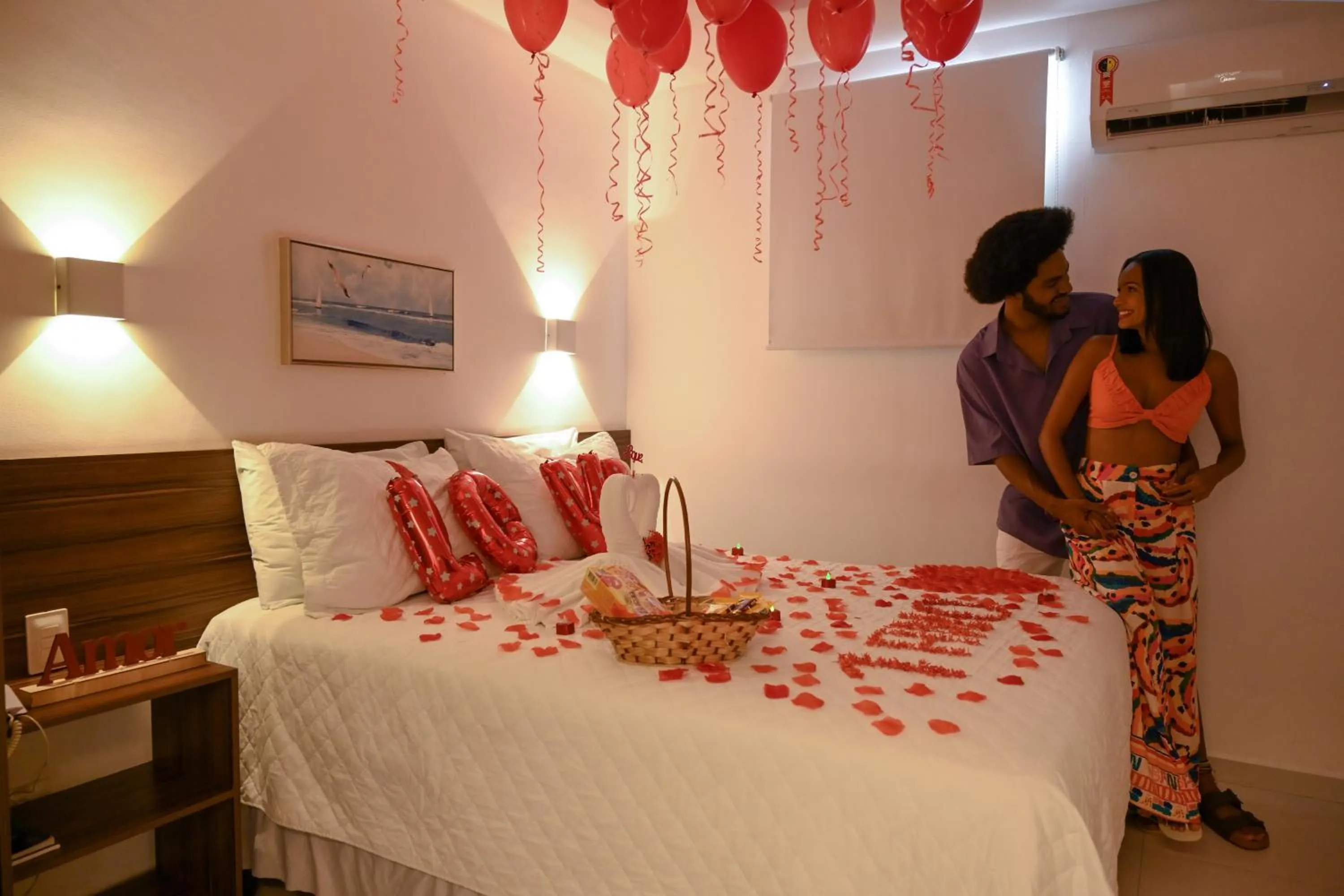 Bed in Pousada Galemares