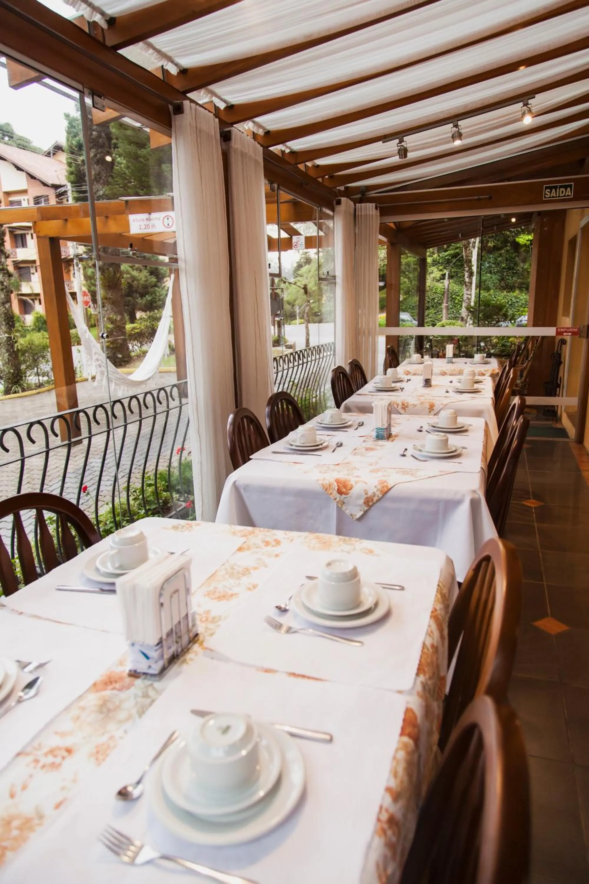 Decorative detail in Pousada Águia Branca