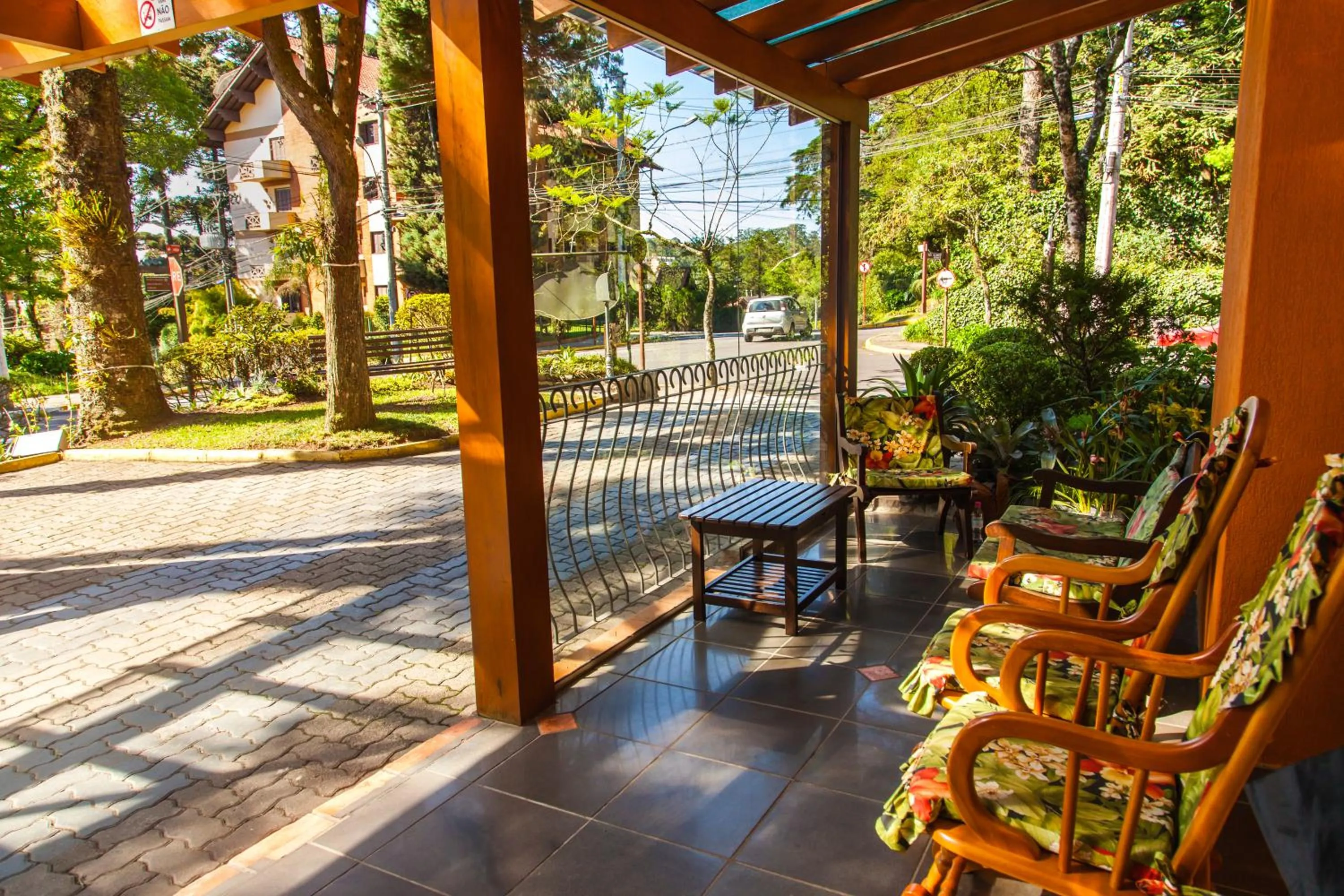 Facade/entrance in Pousada Águia Branca