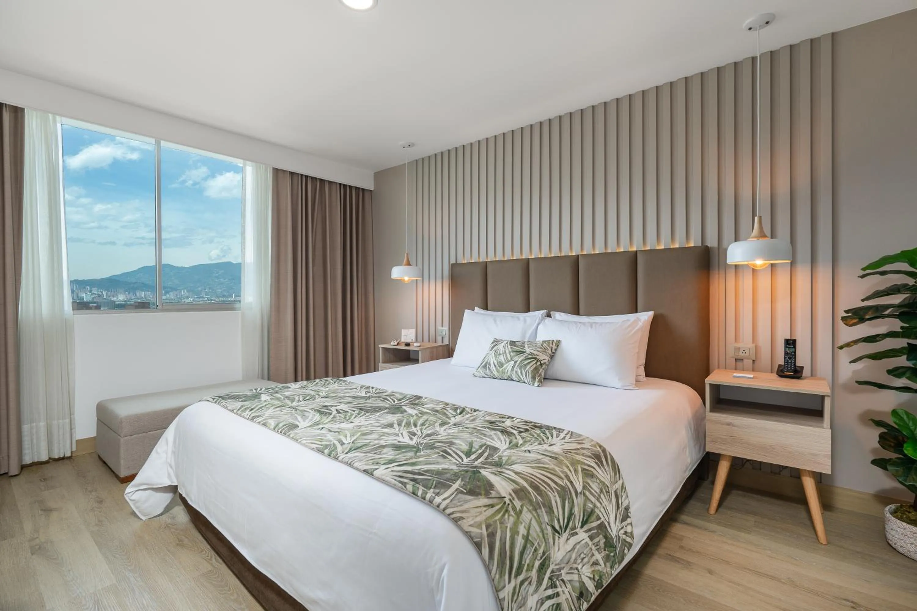 Bed in Affinity ApartaHotel - Extended Stay