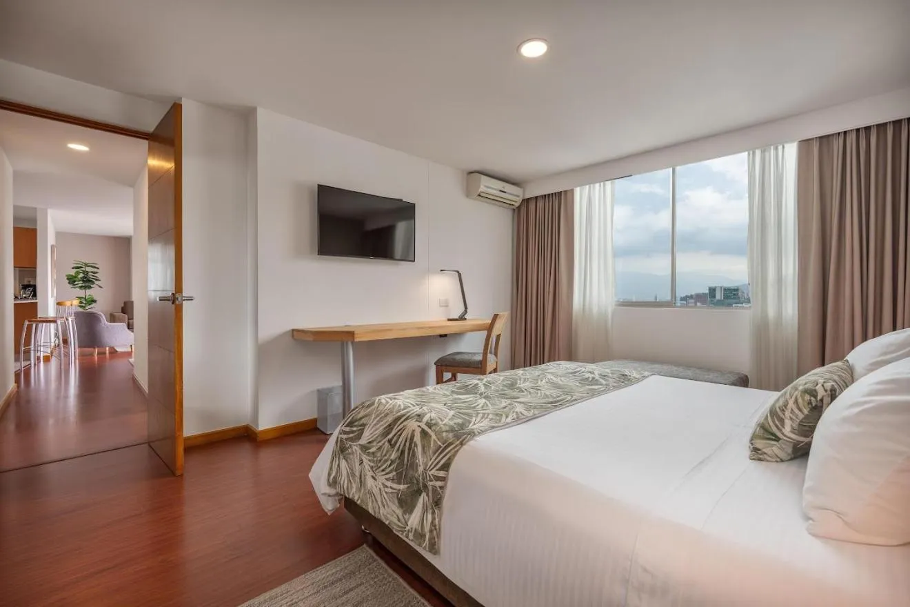 Bedroom, Bed in Affinity ApartaHotel - Extended Stay