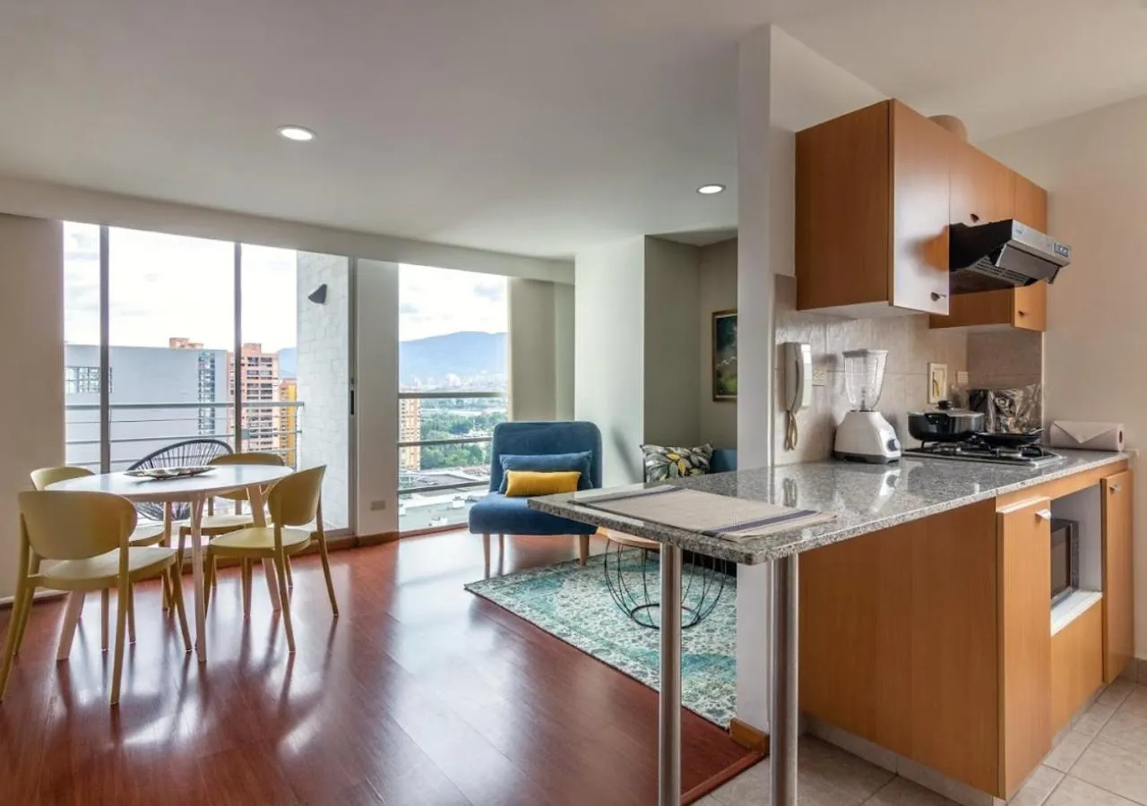 Kitchen or kitchenette in Affinity ApartaHotel - Extended Stay