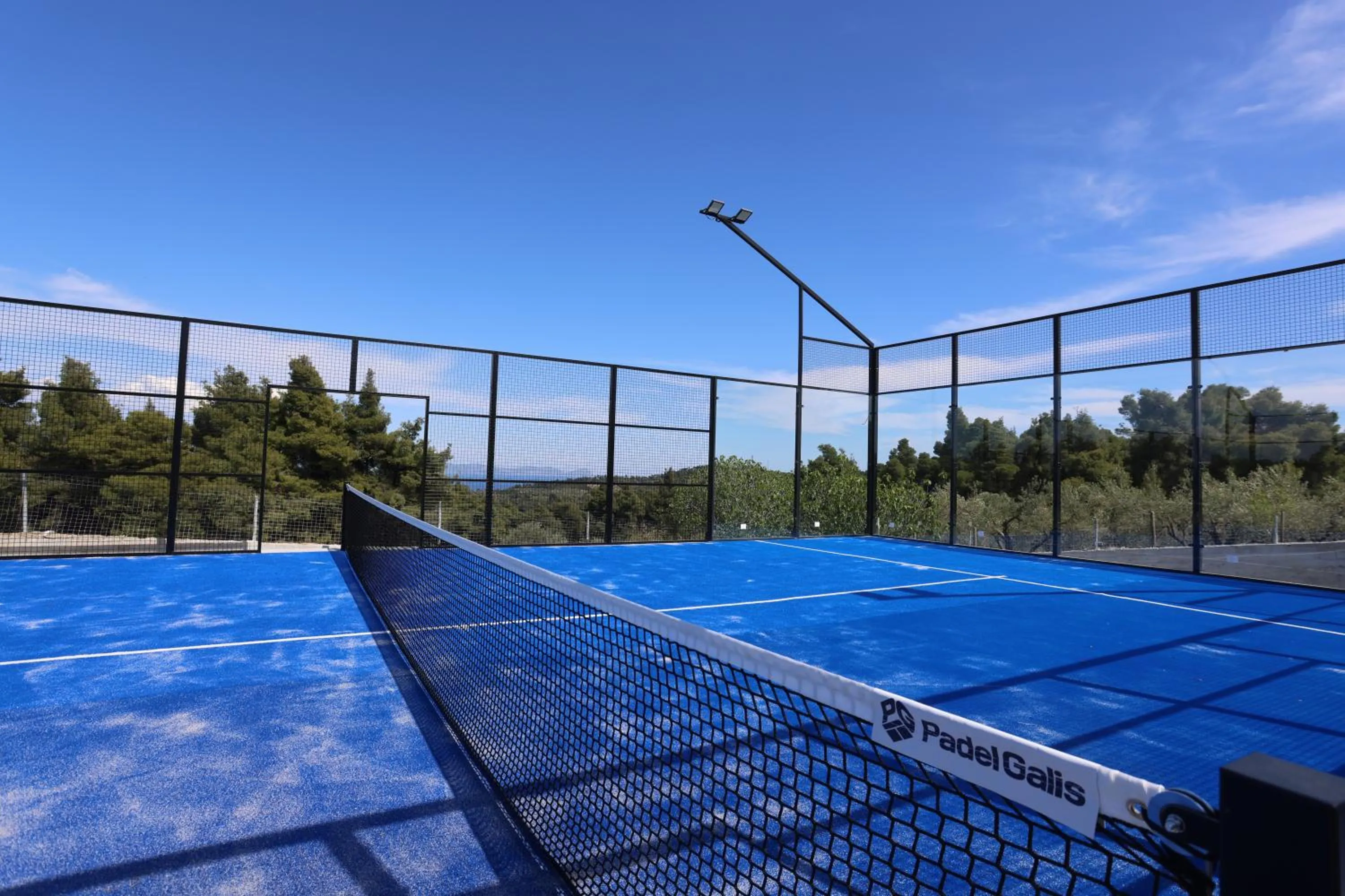 Tennis court in Blue Avenue