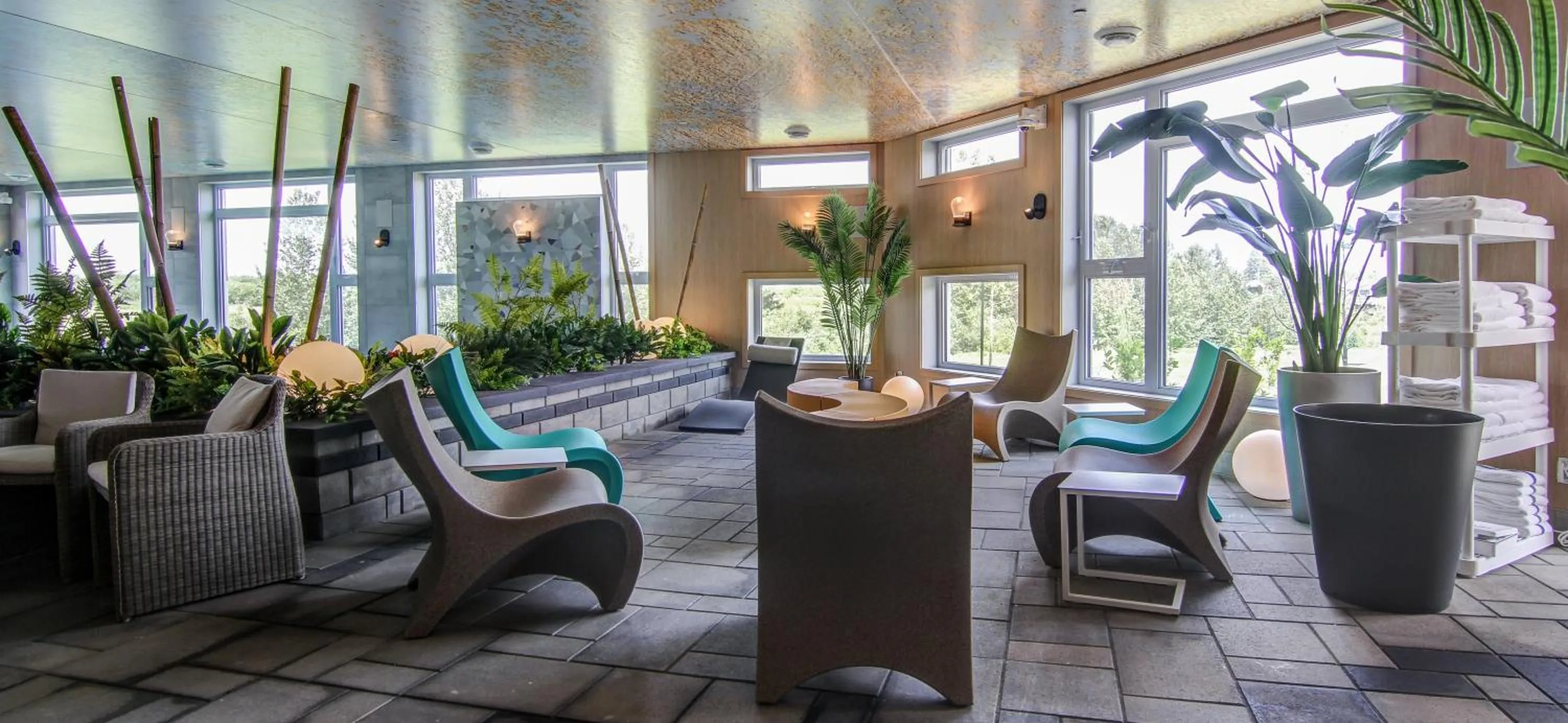 Swimming pool in Hôtel du Jardin