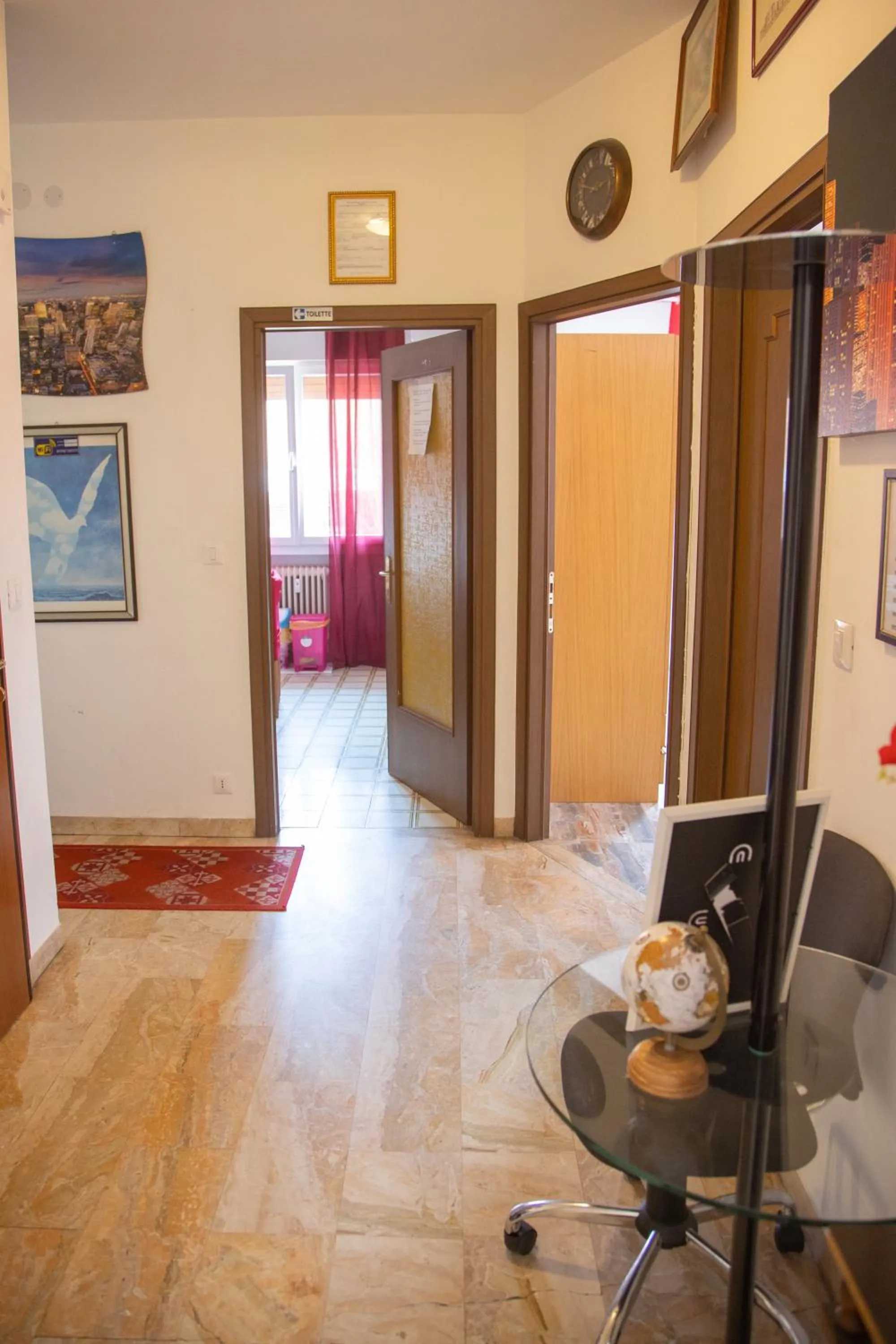 Living room in Ca' Marghera Venice