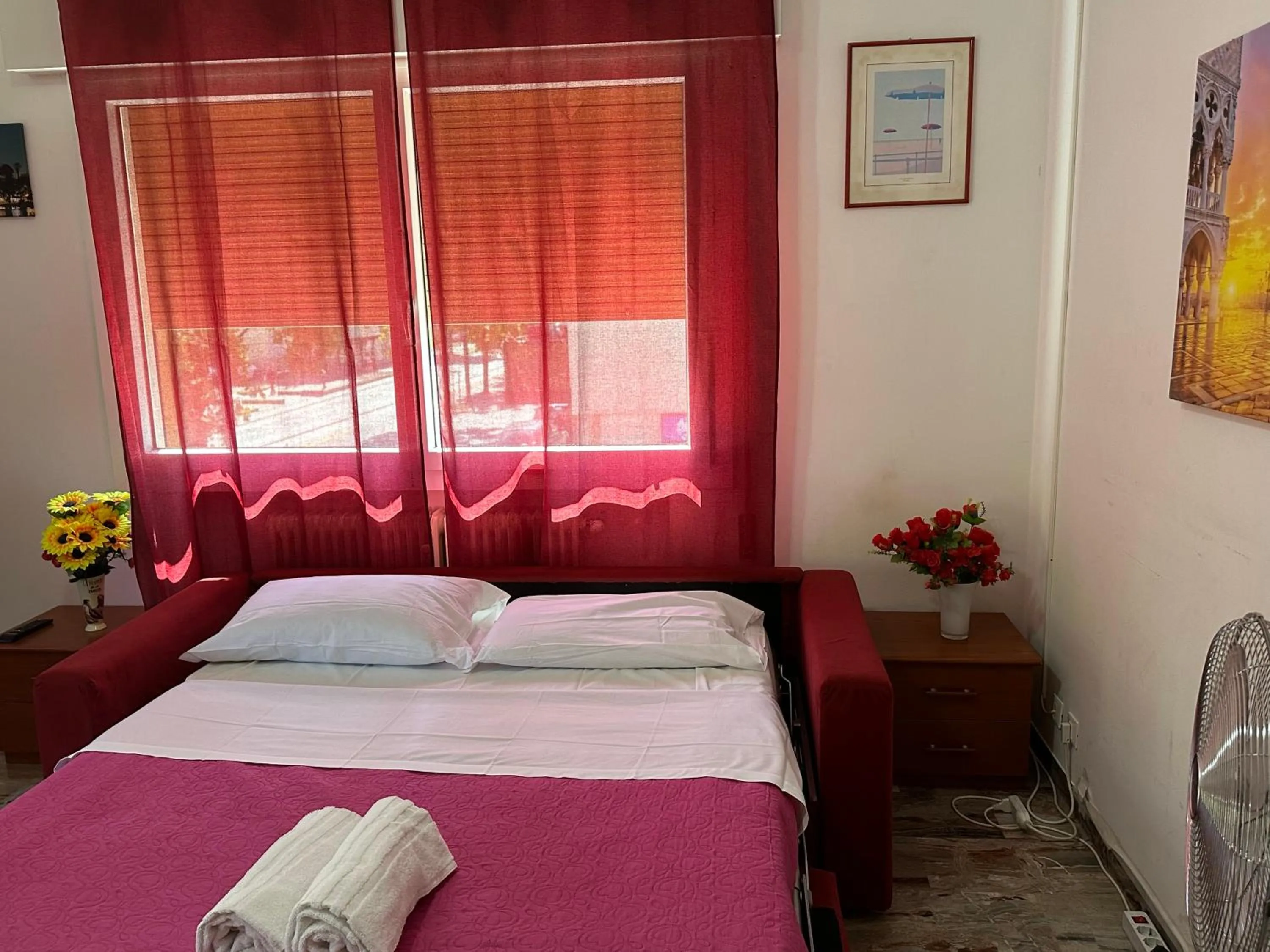 Bedroom, Bed in Ca' Marghera Venice