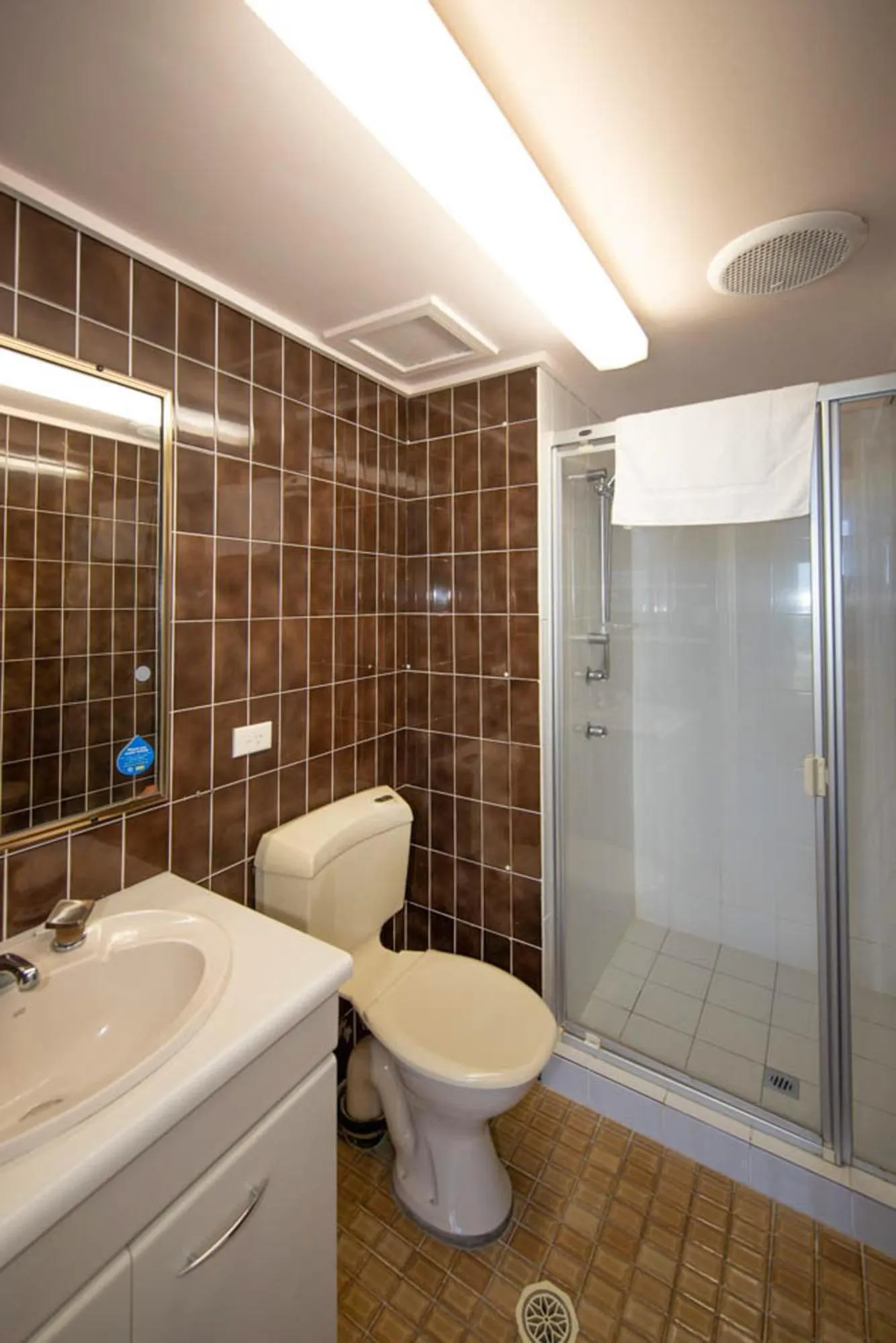 Bathroom in Beachside Tower Apartments