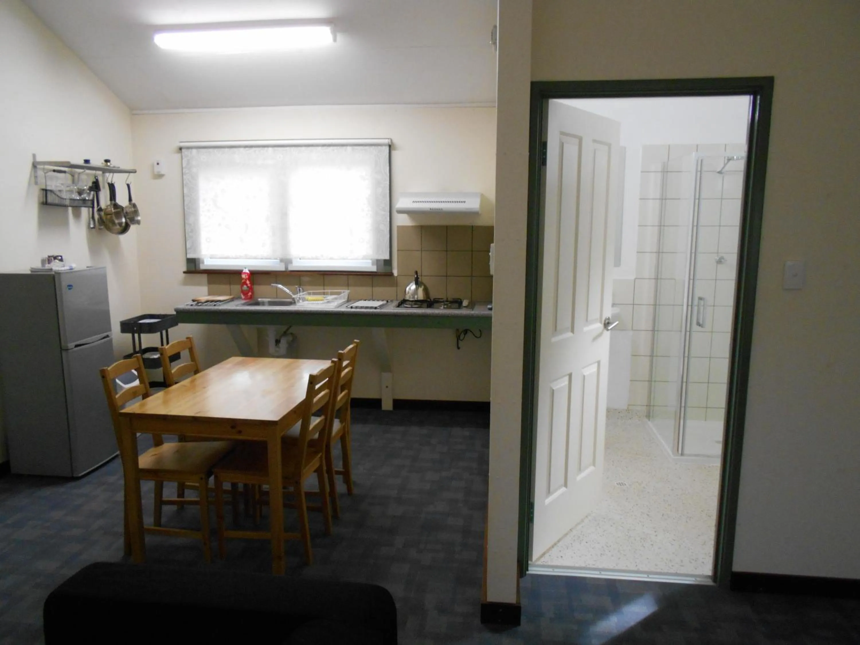 Kitchen or kitchenette in Chalets on Stoneville