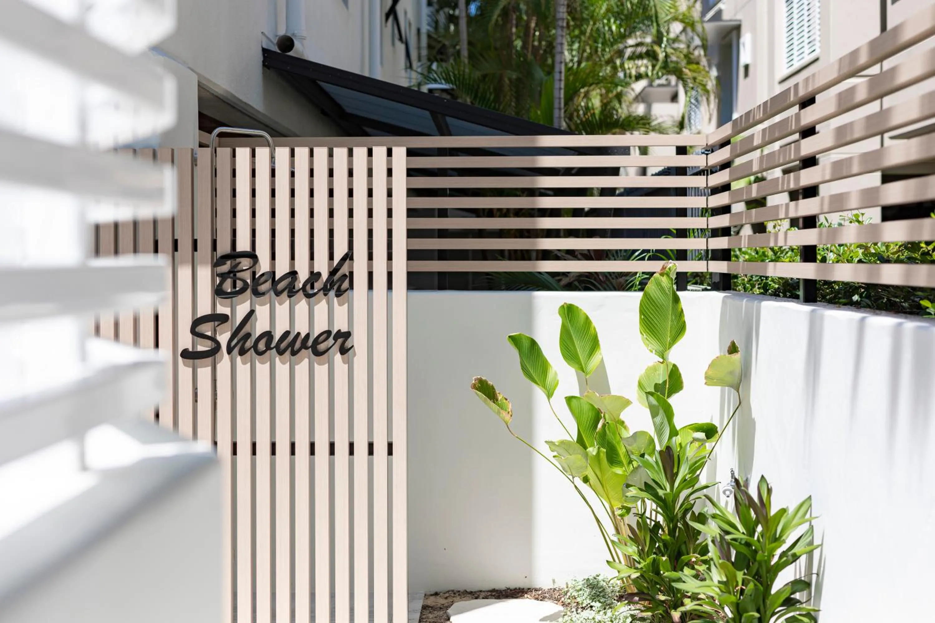 Shower in Bella Casa Noosa