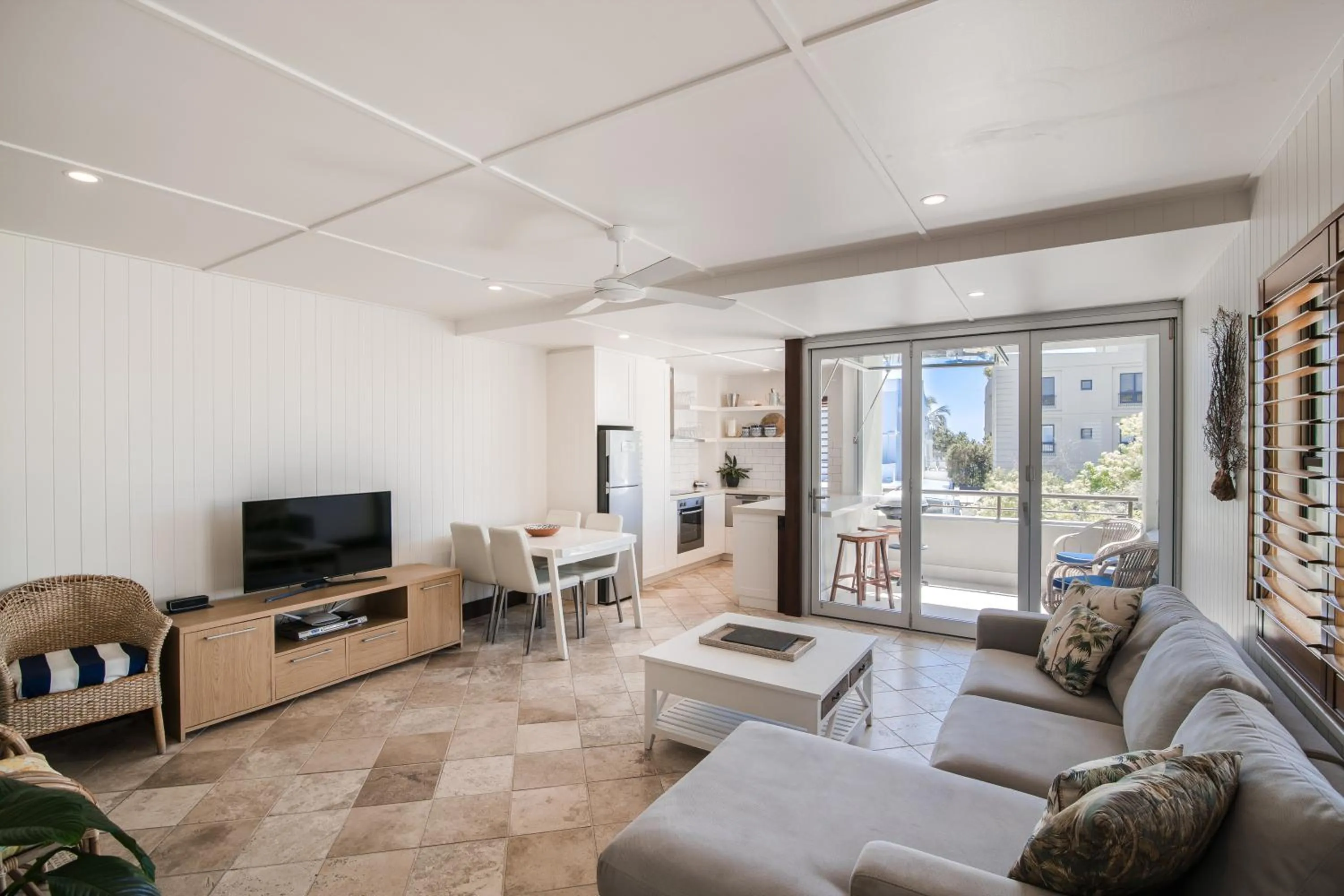 Living room in Bella Casa Noosa