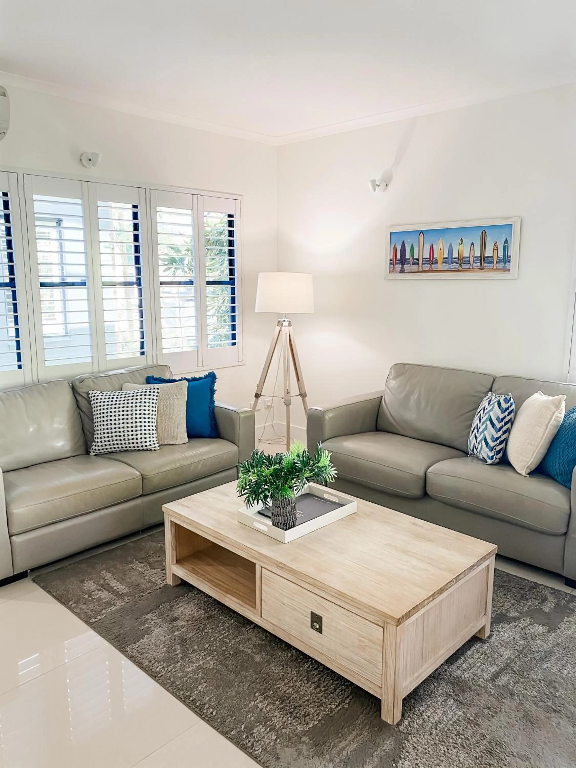 Living room in Bella Casa Noosa