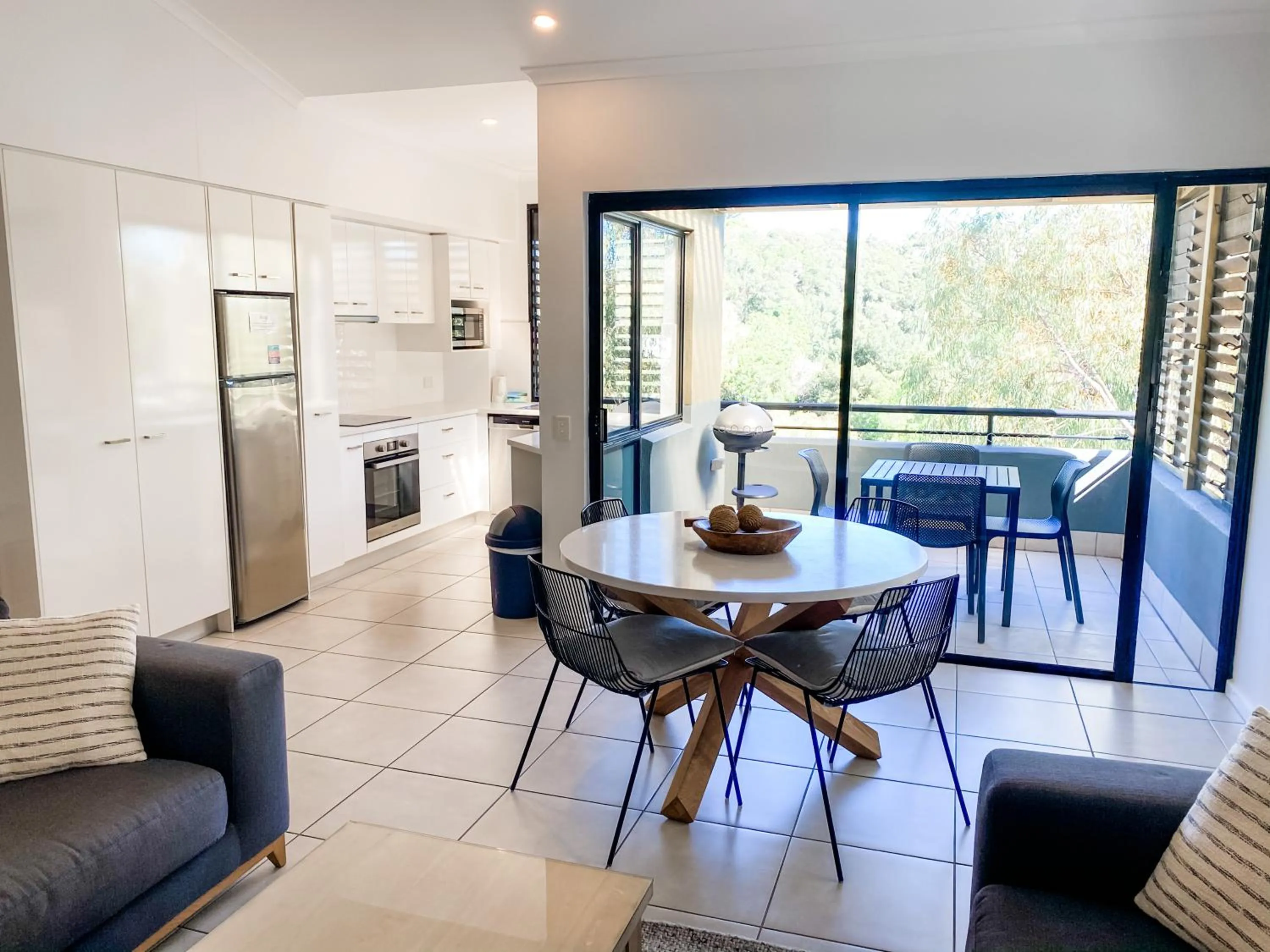 Living room in Bella Casa Noosa
